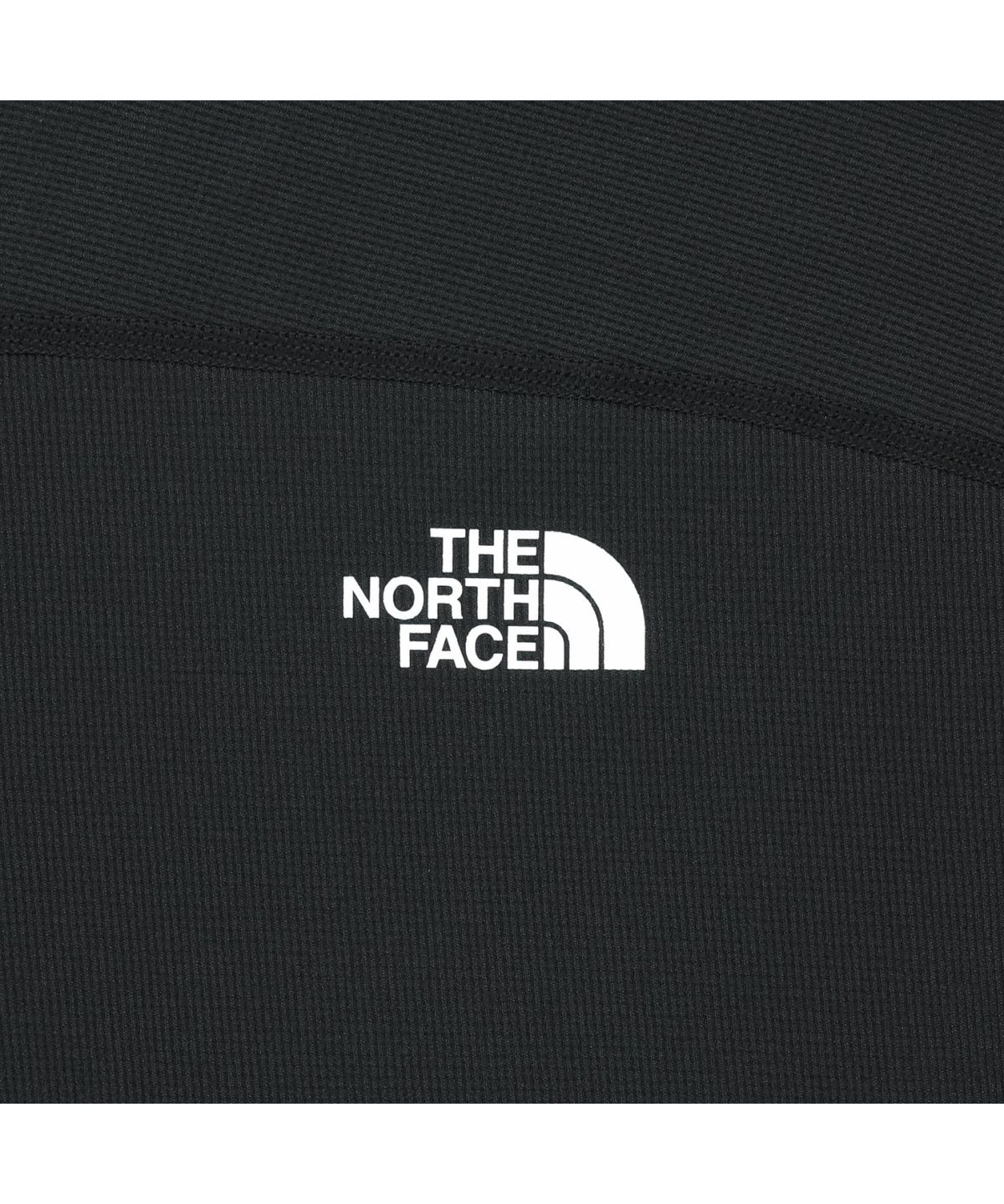 노스페이스(THE NORTH FACE) NT7UR15K 하이브리드 와플 반팔 라운드티 BLACK