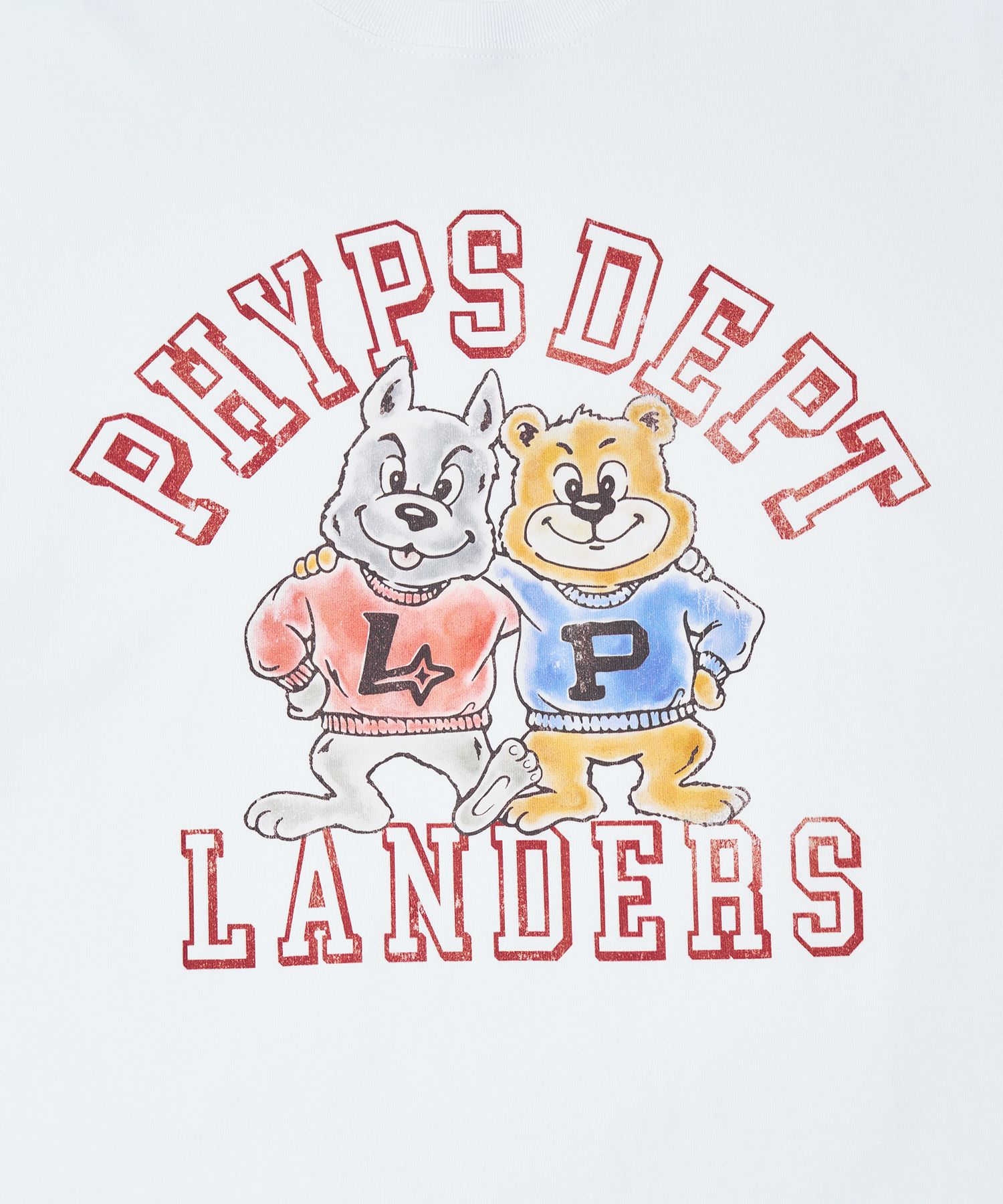 ★ Phyps Department★ PIDEPT X SSG LANDERS Graphic T-Shirt MUSINSA | PHYPS PIDEPT x SSG LANDERS Graphic T-Shirt_White