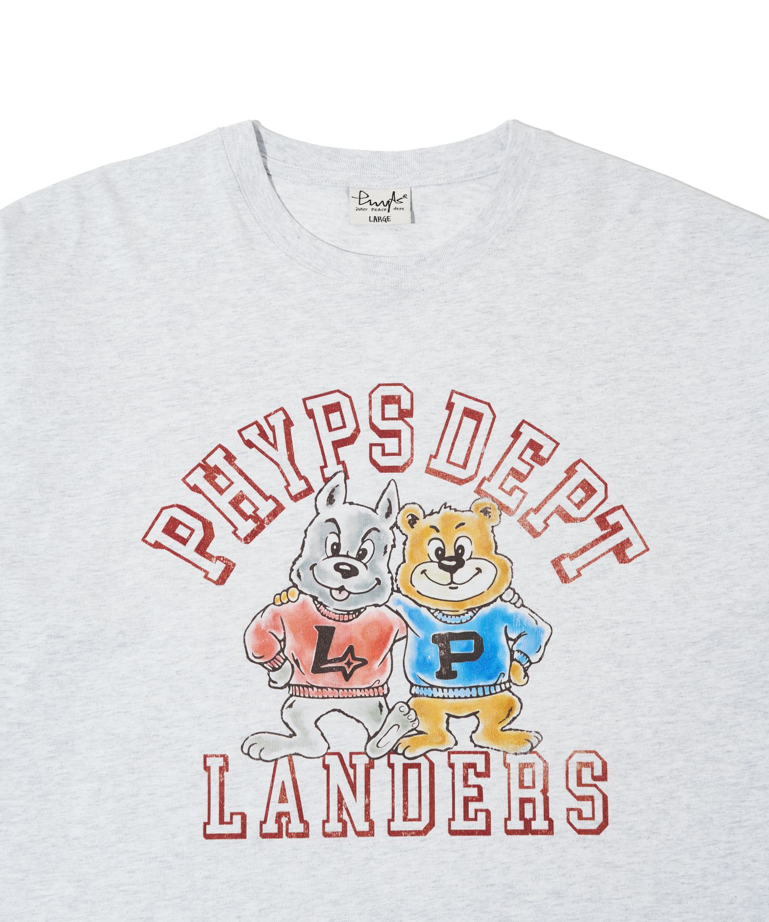 ★ Phyps Department★ PIDEPT X SSG LANDERS Graphic T-Shirt MUSINSA | PHYPS PIDEPT x SSG LANDERS Graphic T-Shirt_Light Grey
