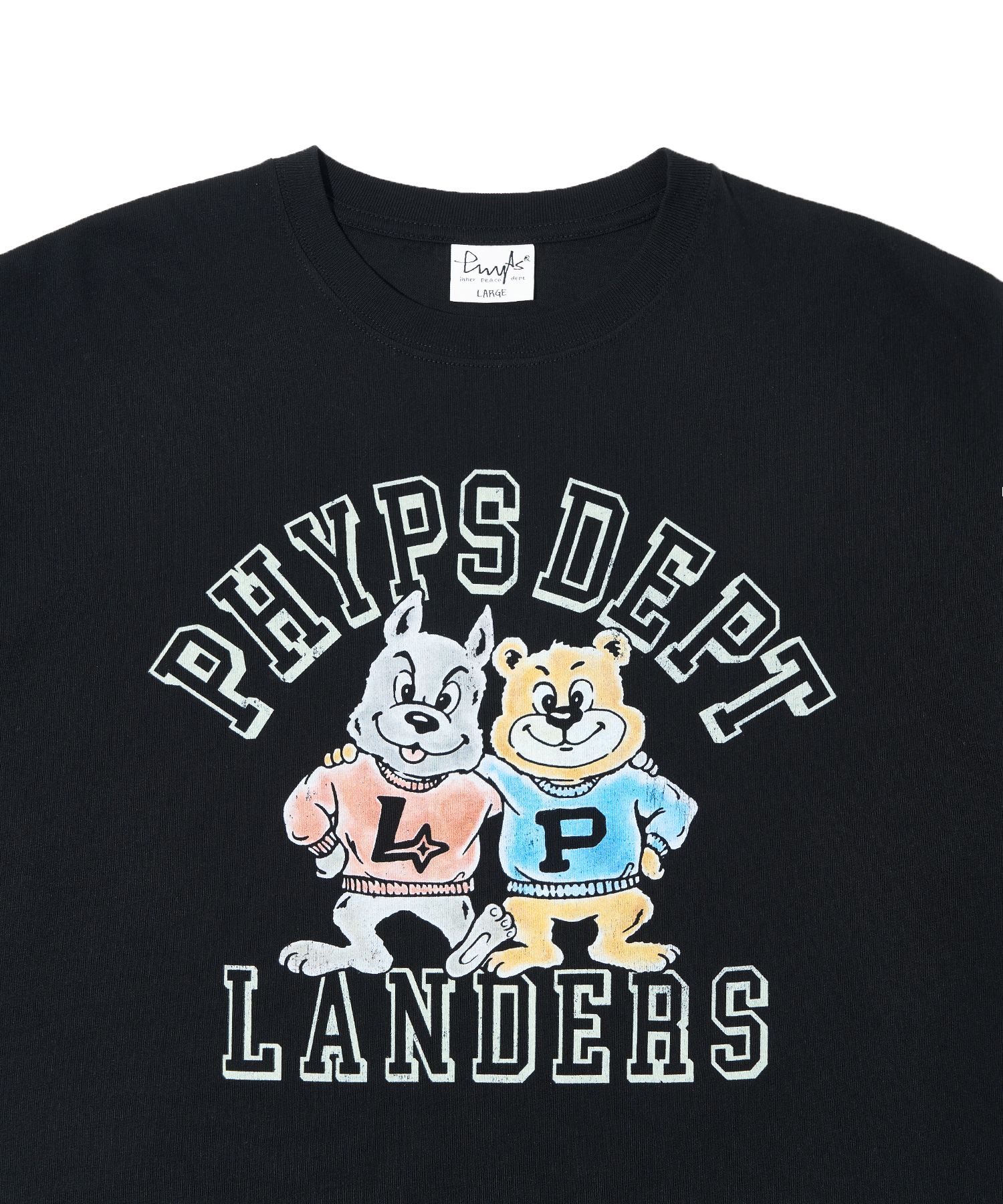 ★ Phyps Department★ FIDEPT X SSG LANDERS Graphic T-ShirtW MUSINSA | PHYPS PIDEPT x SSG LANDERS Graphic T-Shirt_Black
