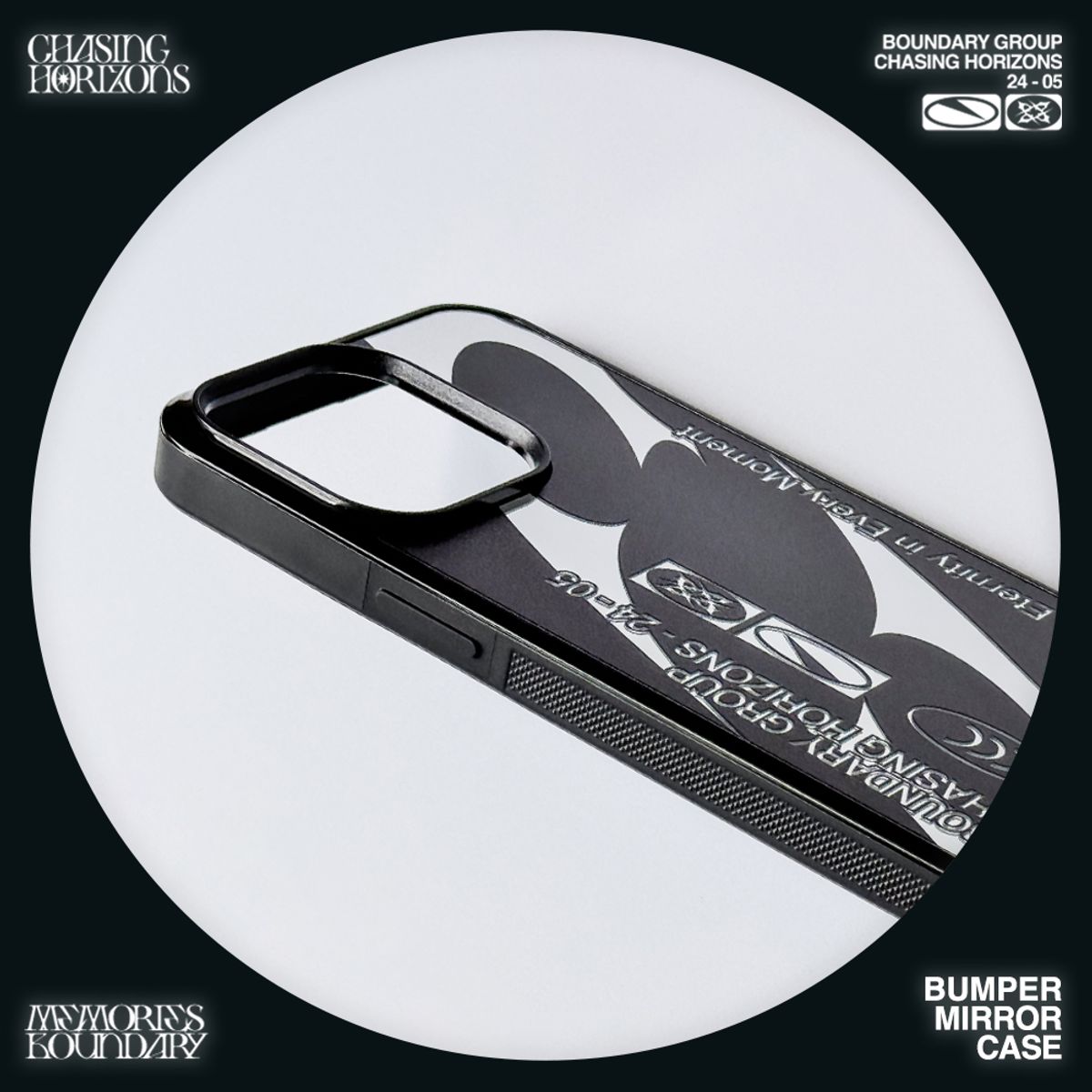 메모리즈바운더리(MEMORIESBOUNDARY) C.E.E.M Bumper Mirror Phone Case