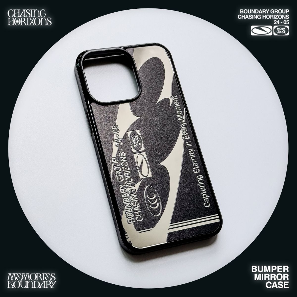 메모리즈바운더리(MEMORIESBOUNDARY) C.E.E.M Bumper Mirror Phone Case