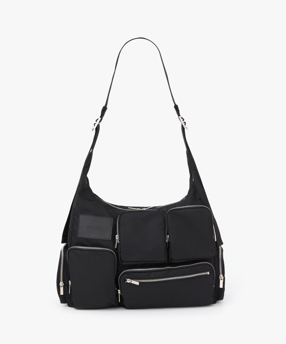 MUSINSA | MAISON MINED MULTI POCKET CROSS BAG