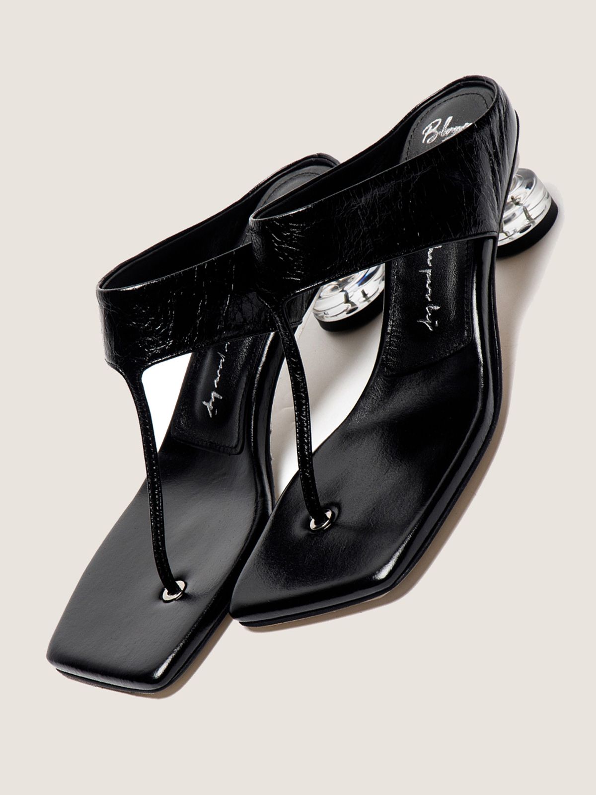 블랑토(BLANC TOE) 조리샌들 T-STRAP ZORI 40 [S86-BLACK]