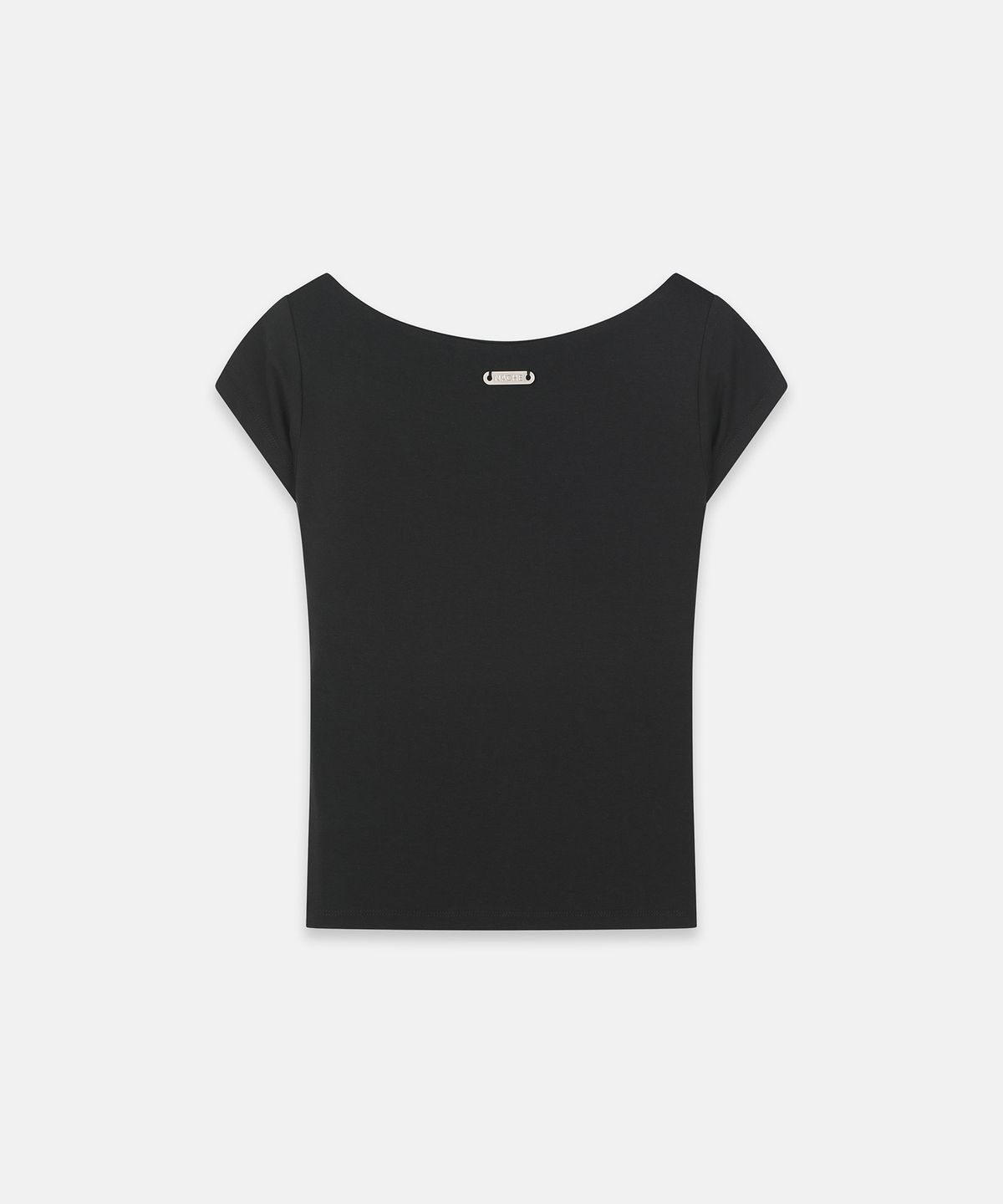나체(NACHE) SLIP X-RAY PRINTED T-SHIRT BLACK