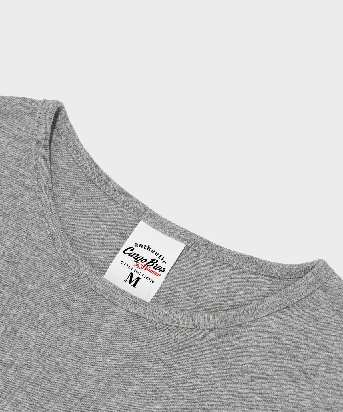 카고브로스 포 우먼(CARGOBROS FOR WOMAN) 카고 우먼즈 숏 반팔 티셔츠 (그레이)