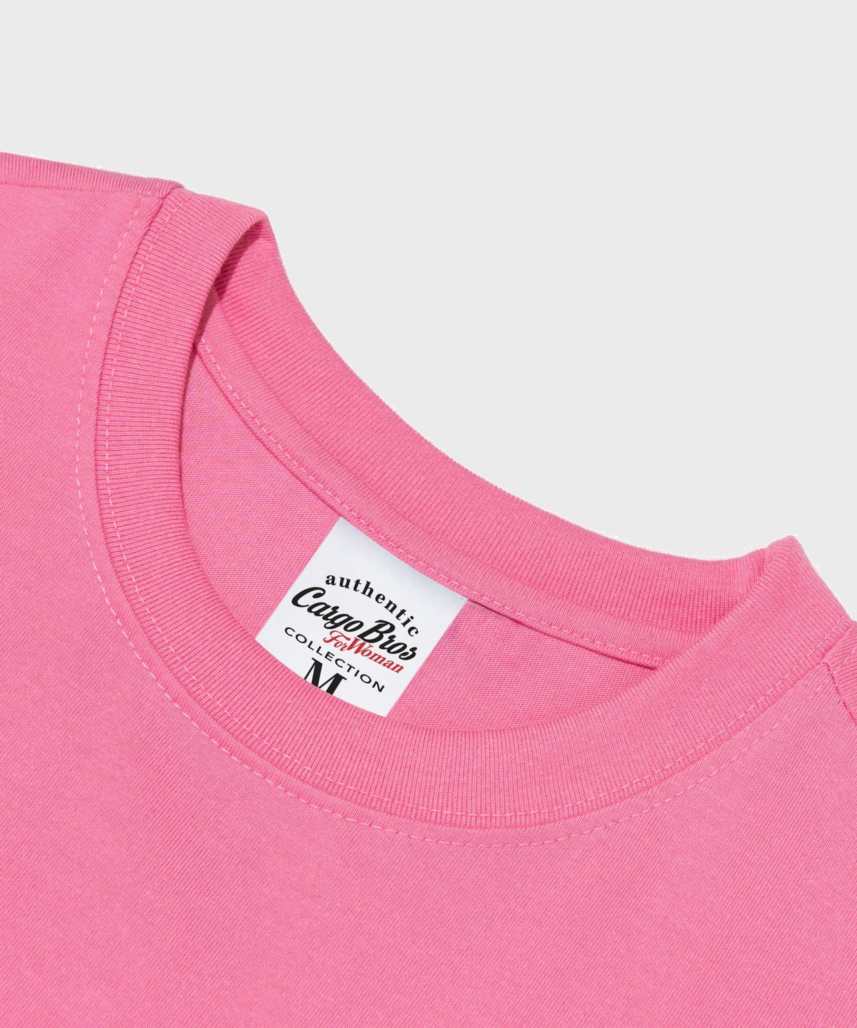 카고브로스 포 우먼(CARGOBROS FOR WOMAN) 하이프 포 우먼 반팔 티셔츠 (핑크)