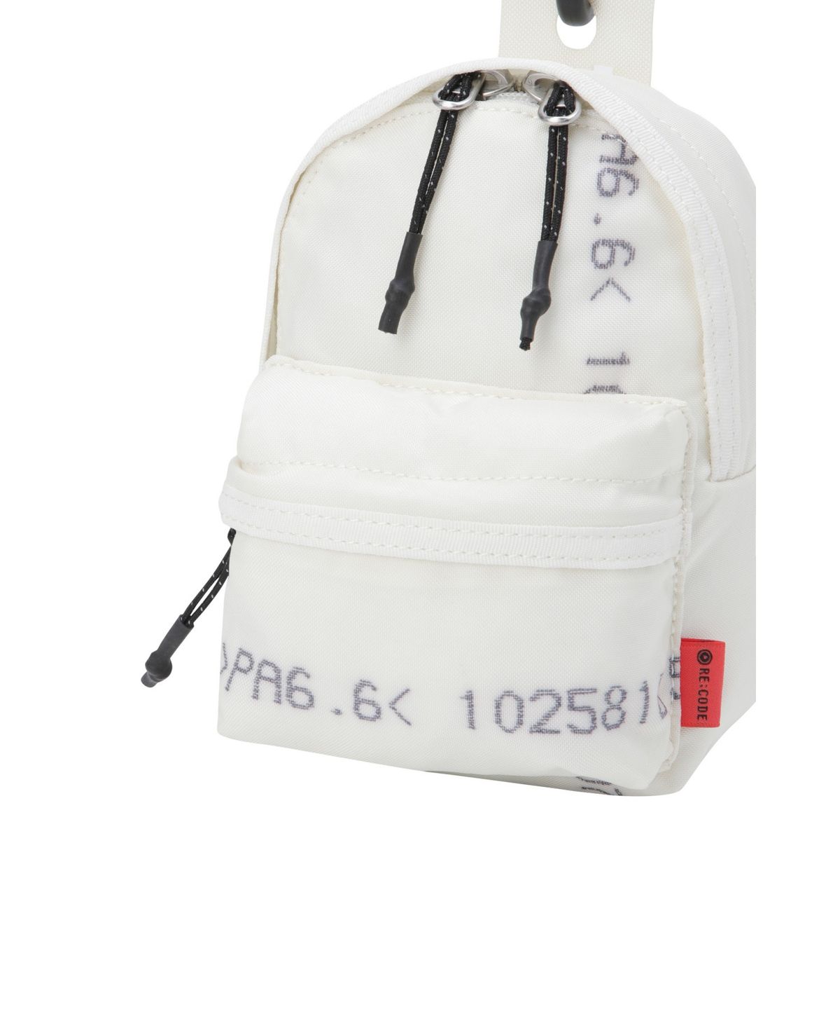 래코드(RECODE) Color Point Airbag Mini Backpack _RYBAA24820IVX