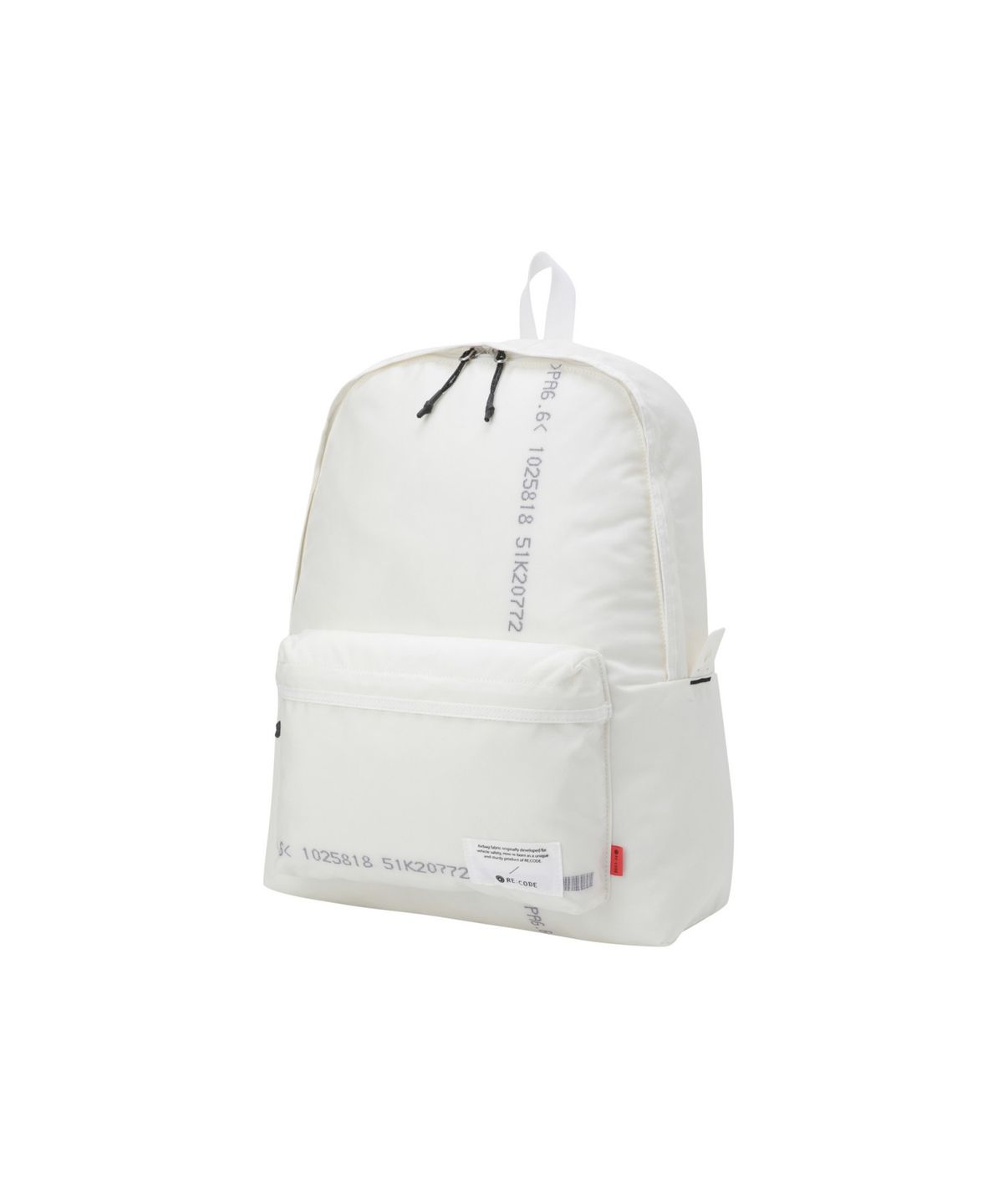 래코드(RECODE) Color Point Airbag One Pocket Backpack(XL)_RYBAA24822IVX