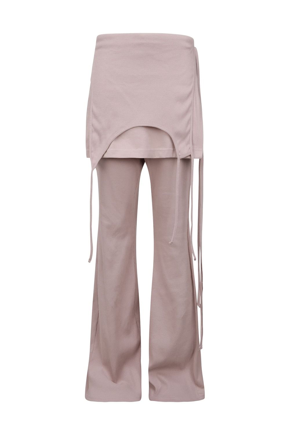 【NACHE】25ss MIXED LAYERED SKIRT PANTS MUSINSA | NACHE MIXED LAYERED SKIRT PANTS DUSTY PINK