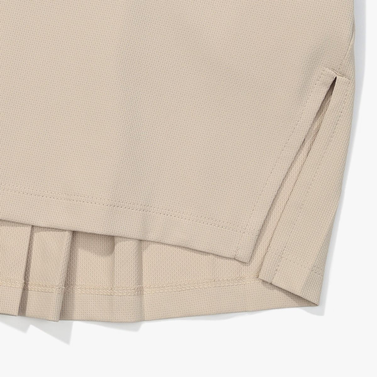 디아도라(diadora) 테니스 플리츠 슬리브리스 우먼 BEIGE