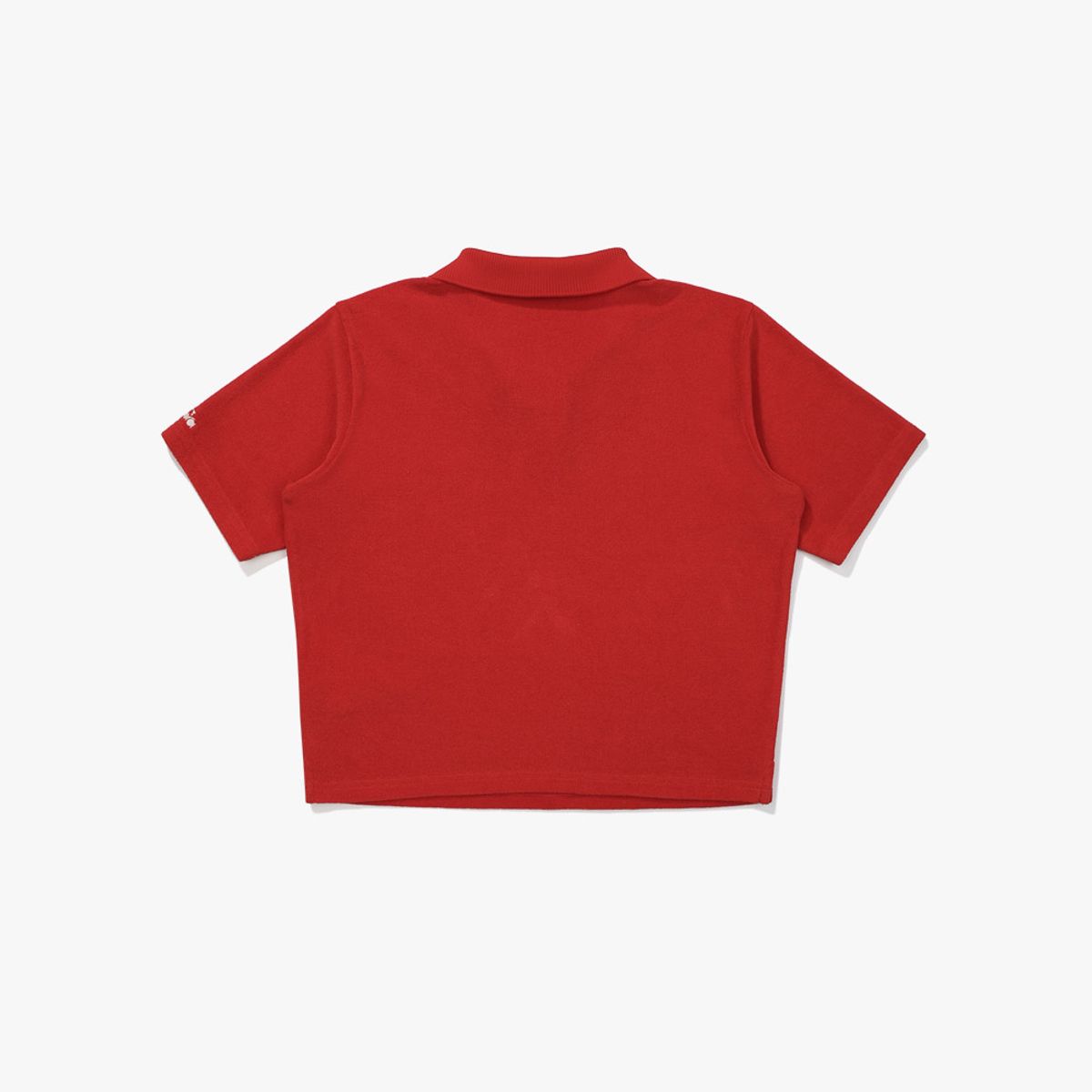 디아도라(diadora) 테리 카라 반팔 티셔츠 RED