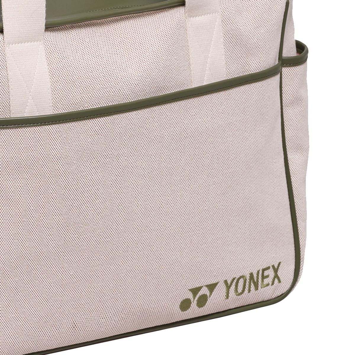 요넥스(YONEX) 259BA005U 베이지 캐주얼 캔버스 토트백
