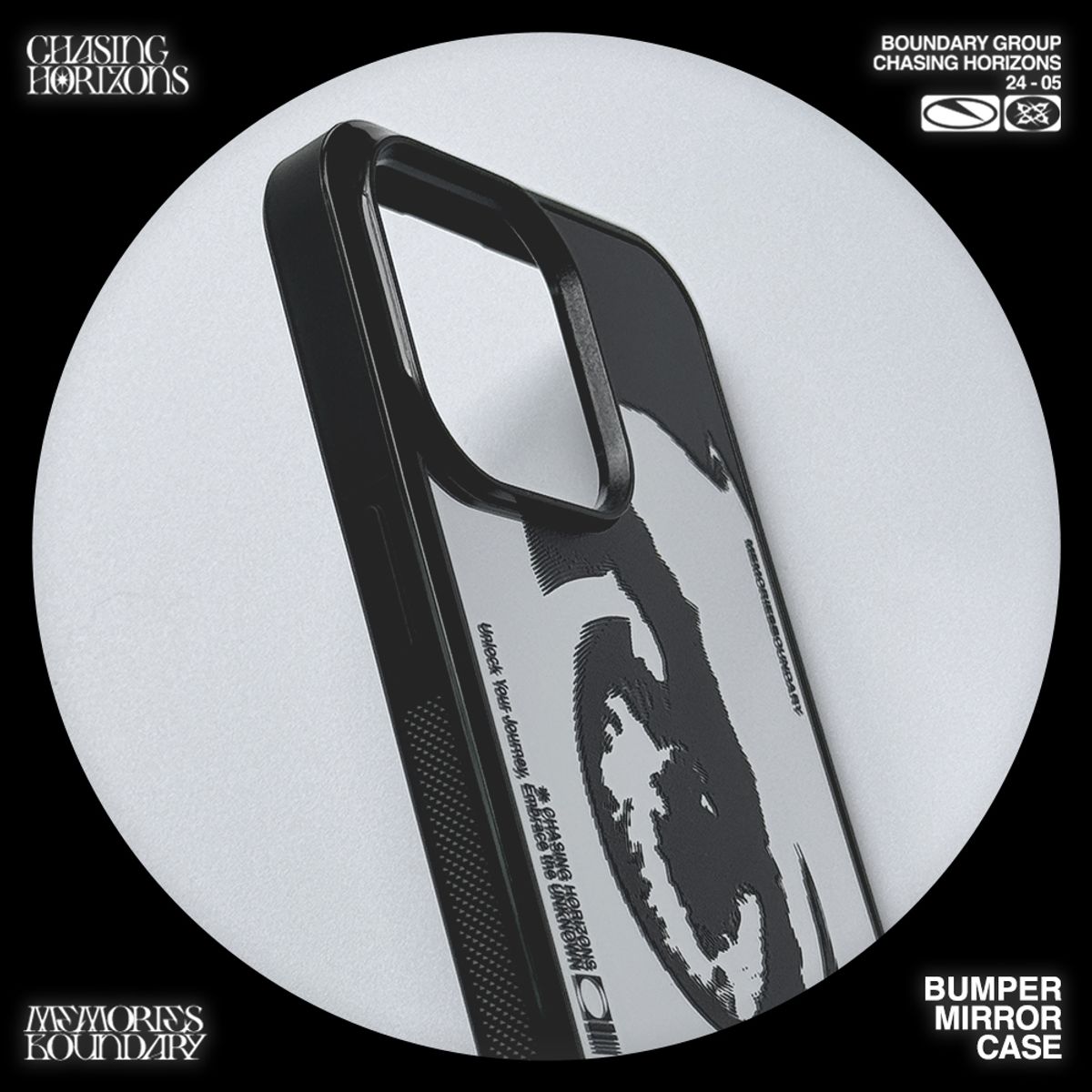 메모리즈바운더리(MEMORIESBOUNDARY) Eyes Chasing the Horizon Phone Case Ver.2 (BumperMirror)
