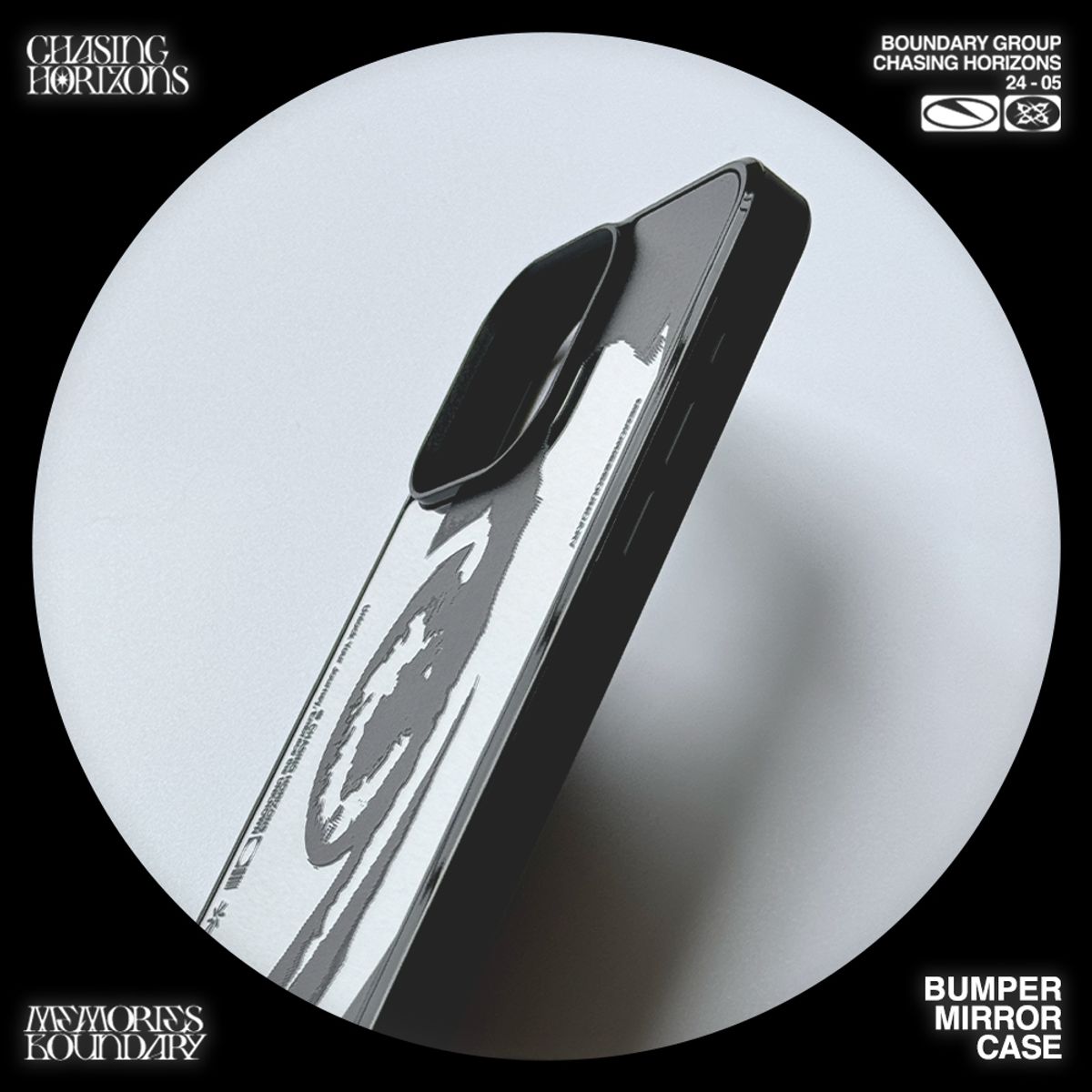 메모리즈바운더리(MEMORIESBOUNDARY) Eyes Chasing the Horizon Phone Case Ver.2 (BumperMirror)