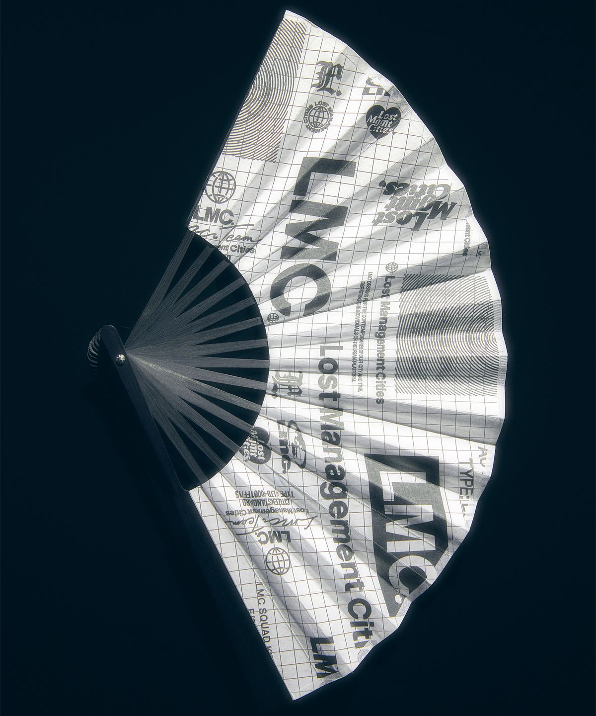 엘엠씨(LMC) LMC LOGO FOLDING FAN None