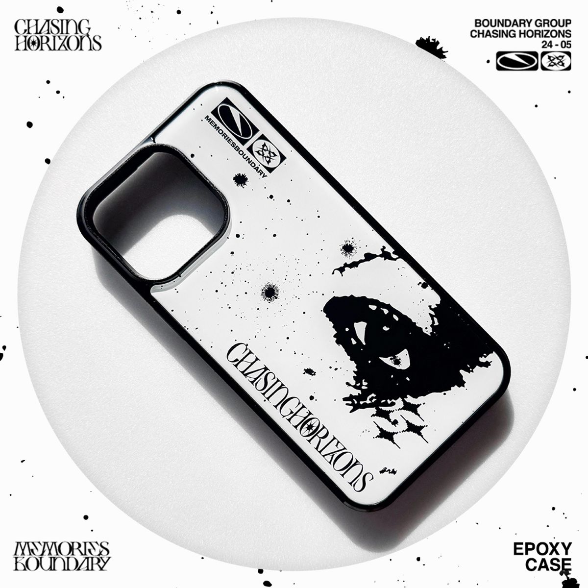 메모리즈바운더리(MEMORIESBOUNDARY) Horizon-Exploring Eyes Phone Case (Epoxy)