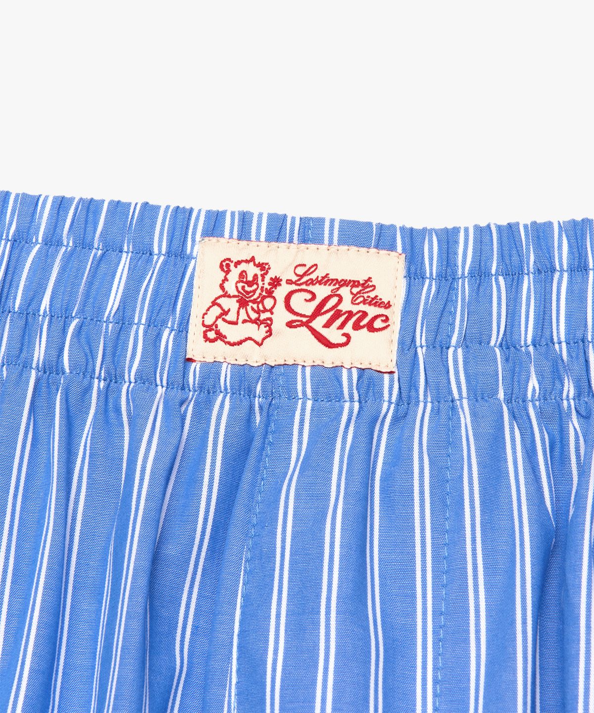 엘엠씨(LMC) STRIPE RESORT SHORT PANTS blue