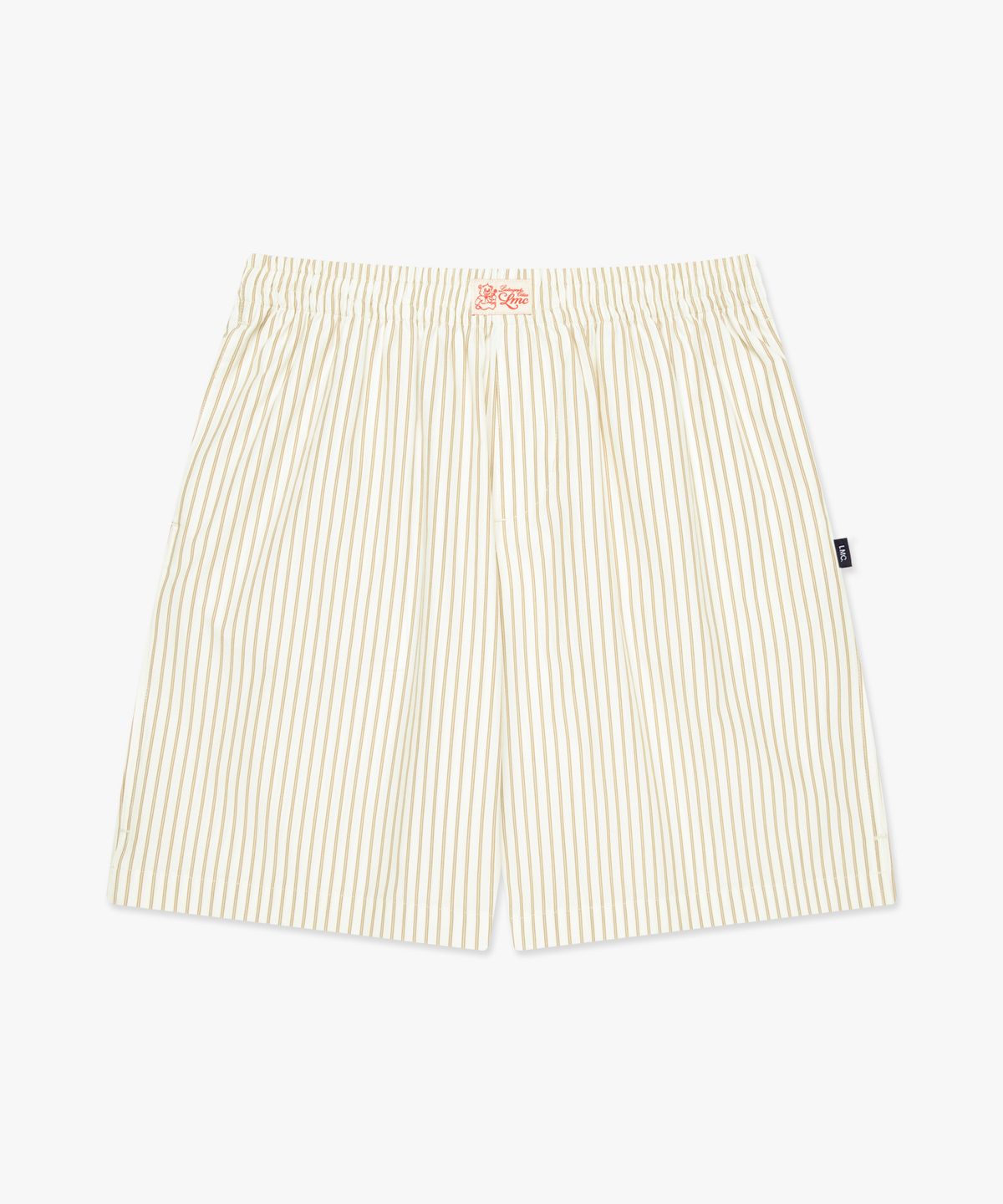 엘엠씨(LMC) STRIPE RESORT SHORT PANTS ivory
