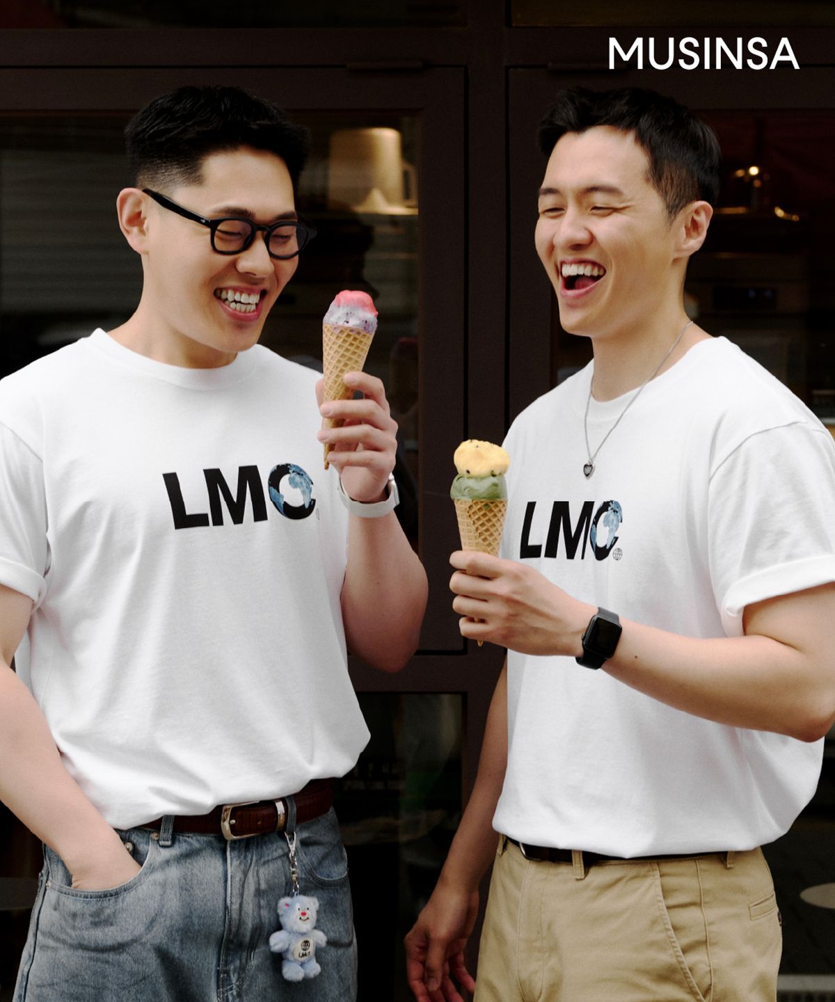엘엠씨(LMC) EARTH LOGO RECYCLE TEE white