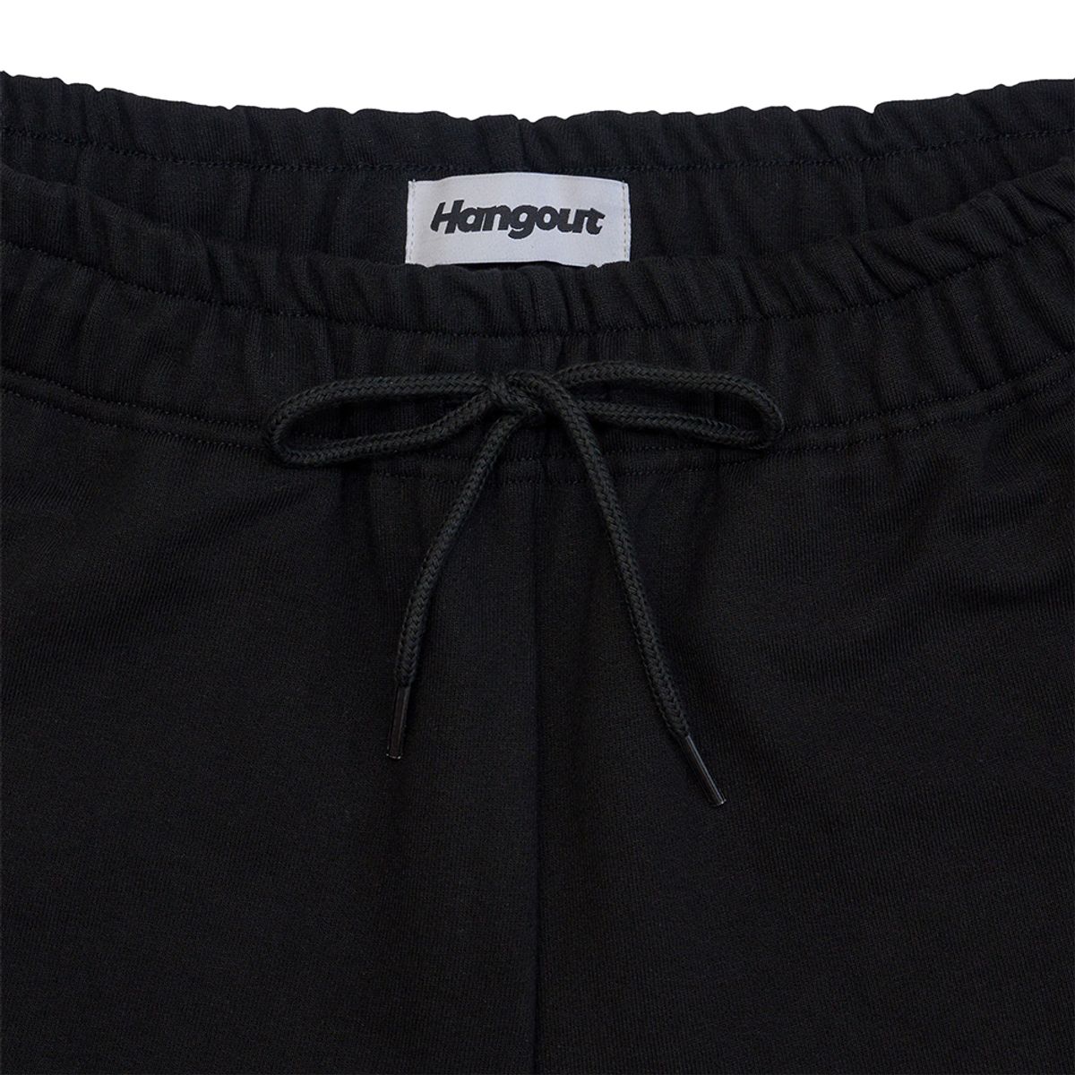 행아웃(HANGOUT) H 클래식 로고 쇼츠 (블랙)