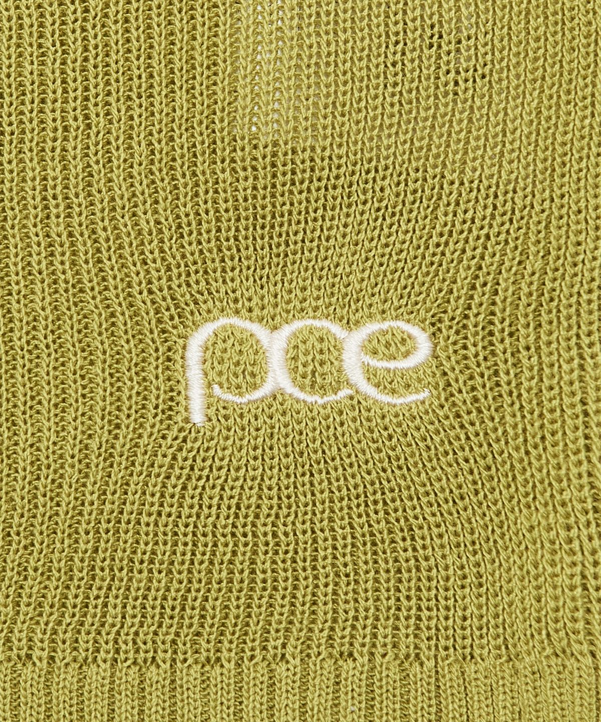 피스메이커(PIECE MAKER) RIBBED HALTER NECK KNIT (OLIVE)