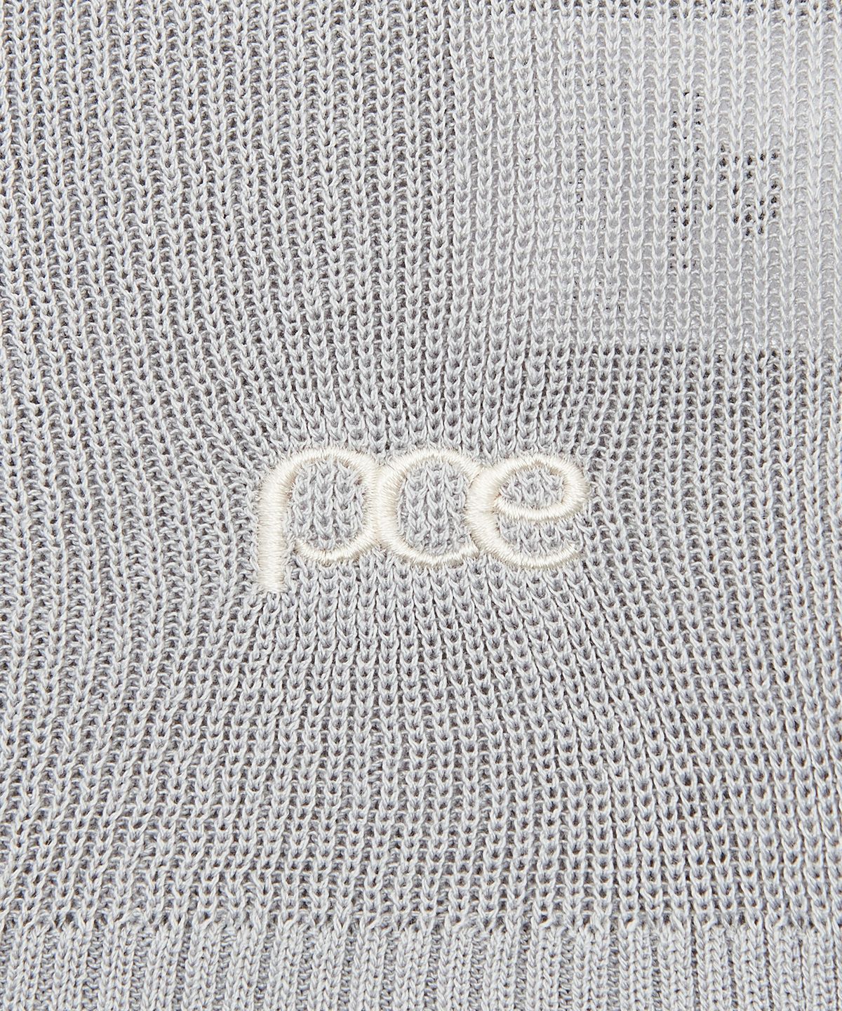 피스메이커(PIECE MAKER) RIBBED HALTER NECK KNIT (GREY)