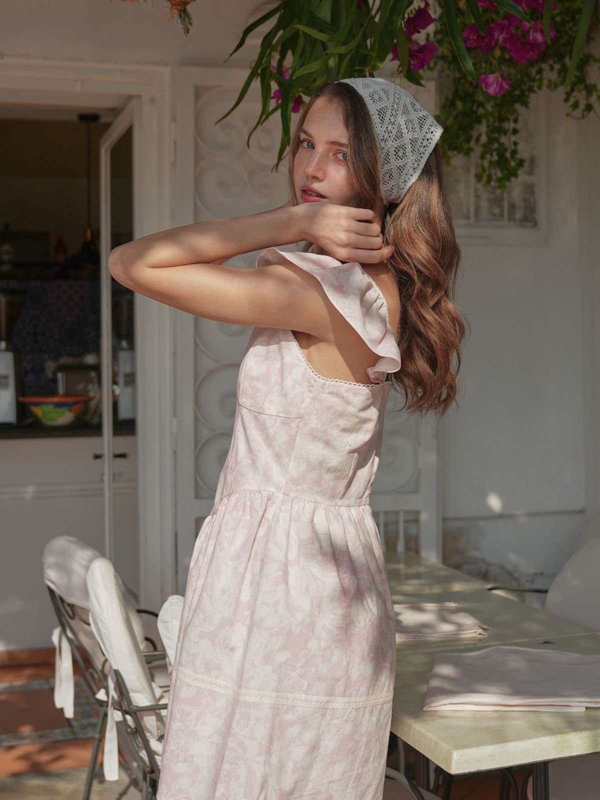 랭앤루(LANGNLU) MICHELE Mini Dress(미켈레)_PINK