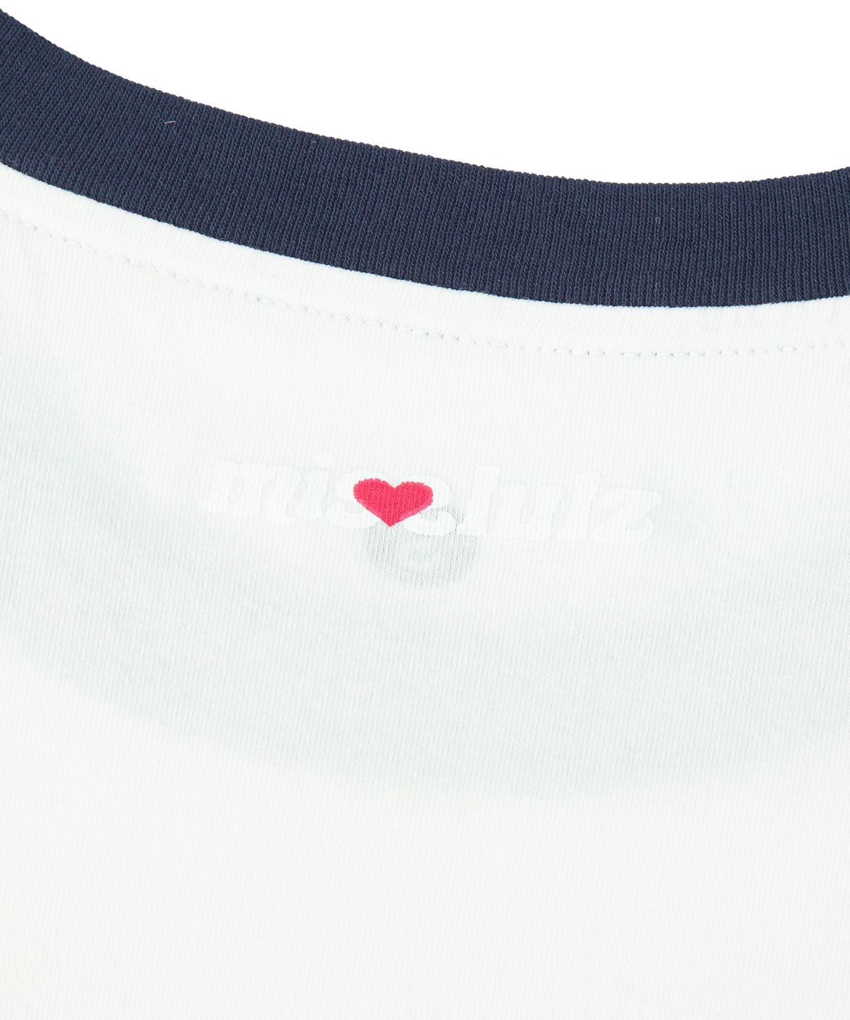 미스룰즈(MISSLULZ) Future Friend Slim Fit T-Shirt Cloud White