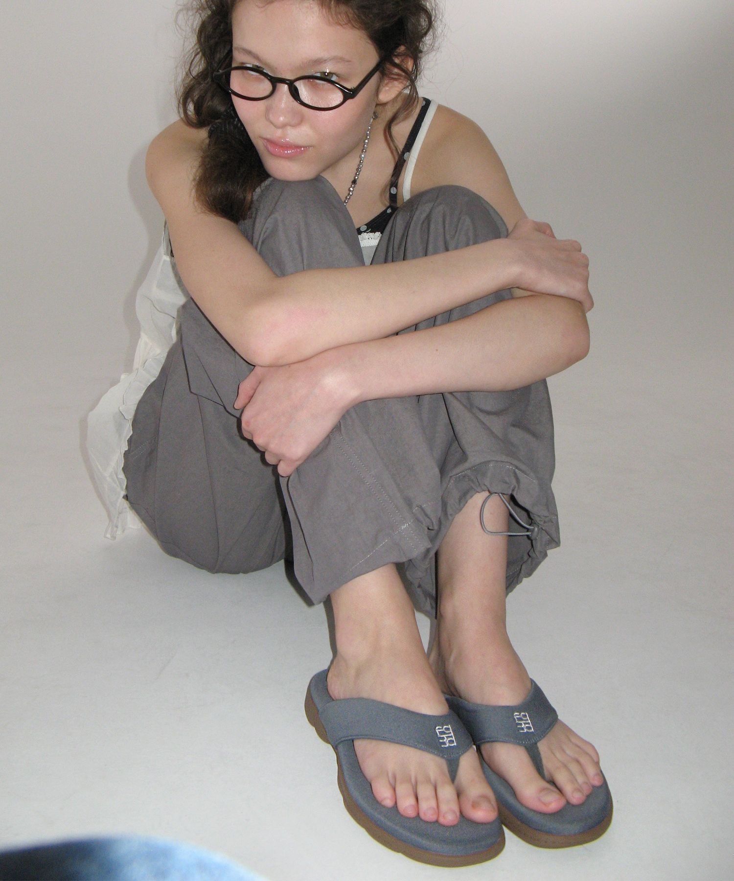 MUSINSA | FOGGY MOODY Summer 0024. Rubber Sole Flip-flop