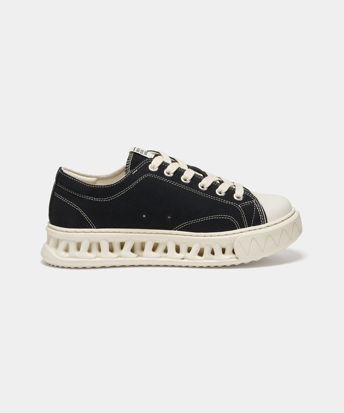 세븐에잇언더(78UNDER) A-1 CASUAL LOW TOP_ ASH BLACK