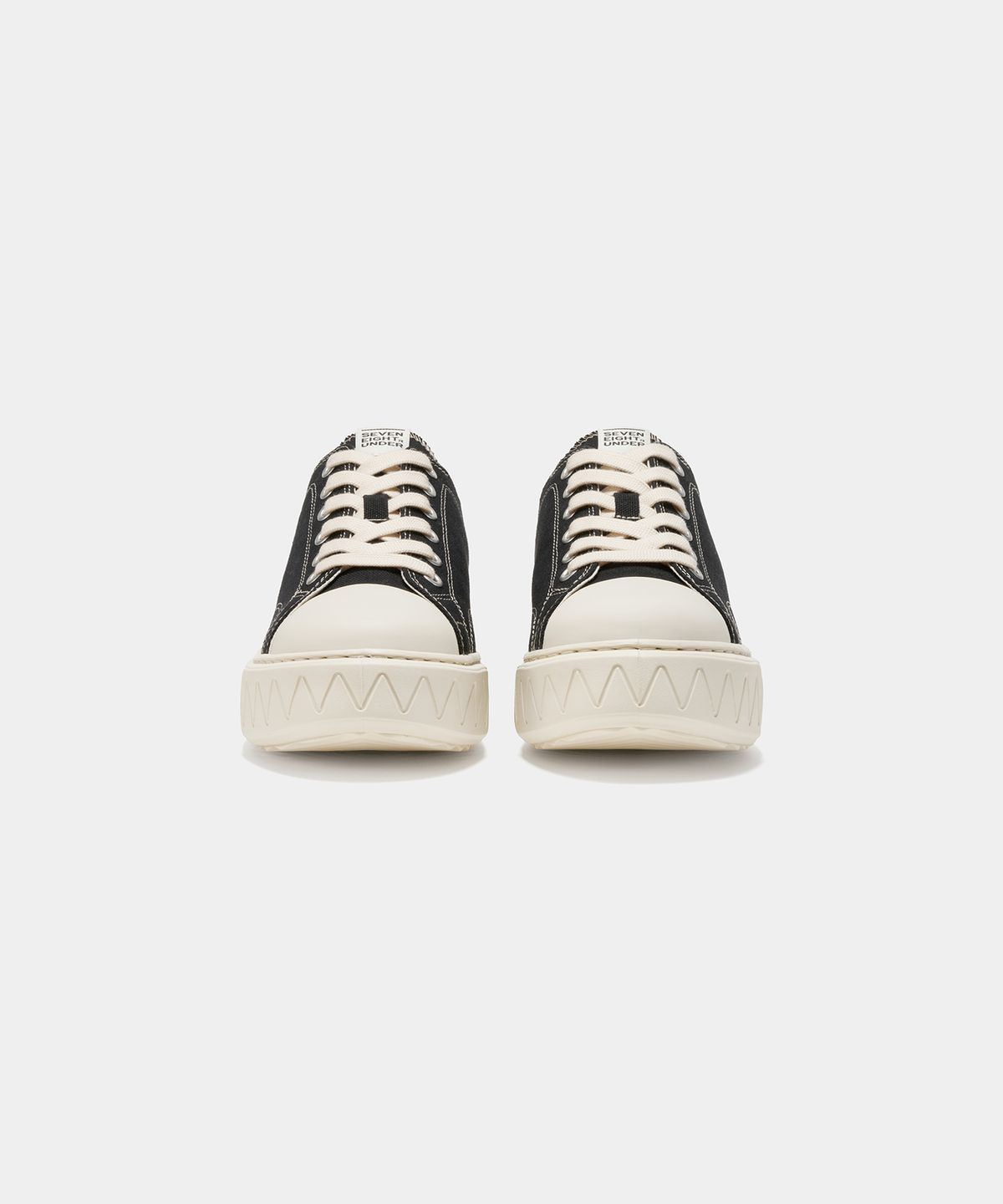 세븐에잇언더(78UNDER) A-1 CASUAL LOW TOP_ ASH BLACK