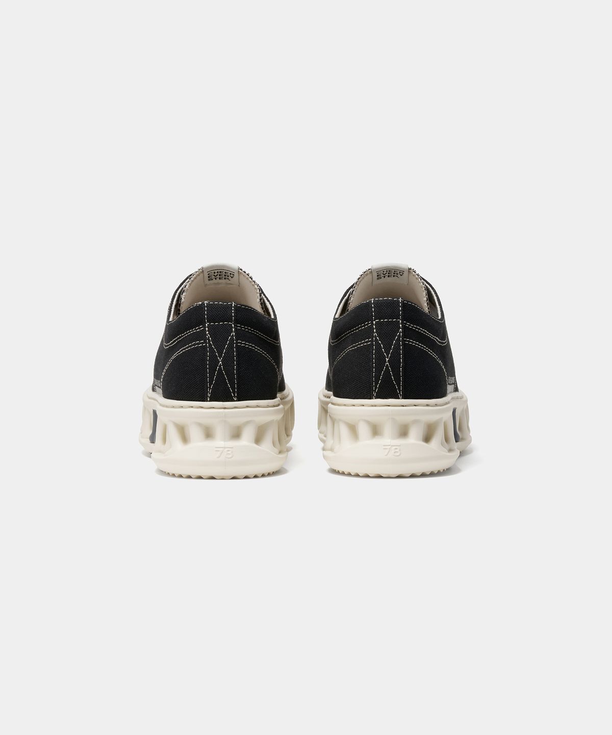 세븐에잇언더(78UNDER) A-1 CASUAL LOW TOP_ ASH BLACK