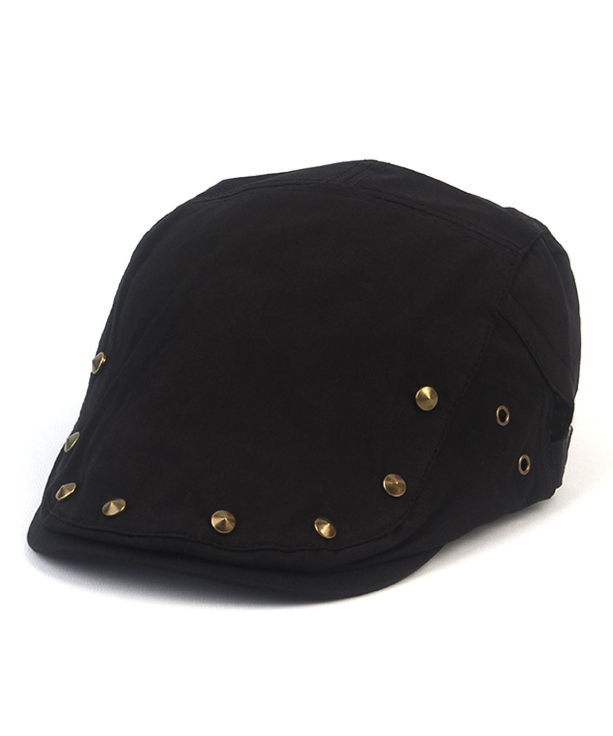 유니버셜 케미스트리(UNIVERSAL CHEMISTRY) Stud Black Side Belt Huntingcap 헌팅캡