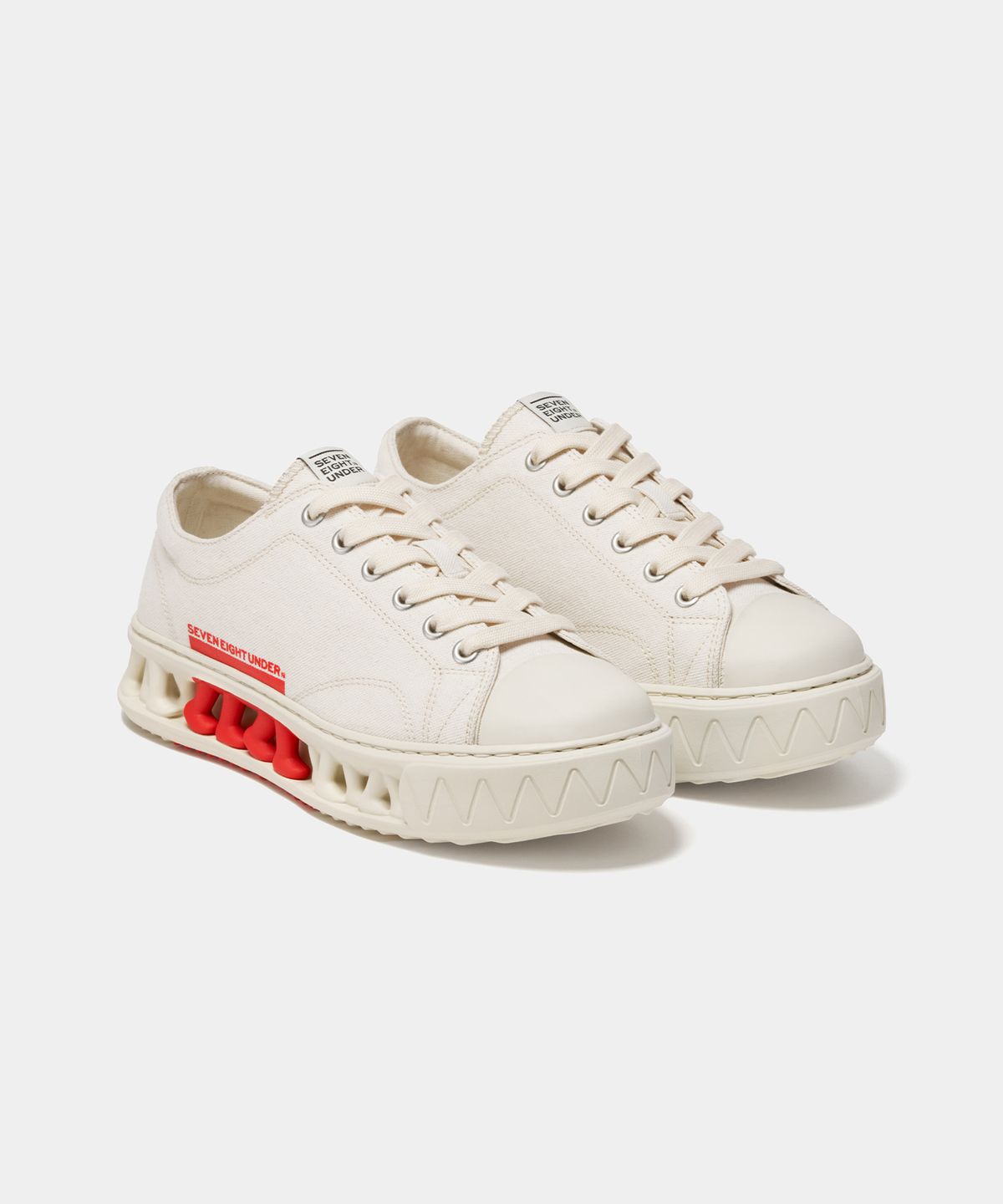 세븐에잇언더(78UNDER) A-1 CASUAL LOW TOP_ OFF WHITE