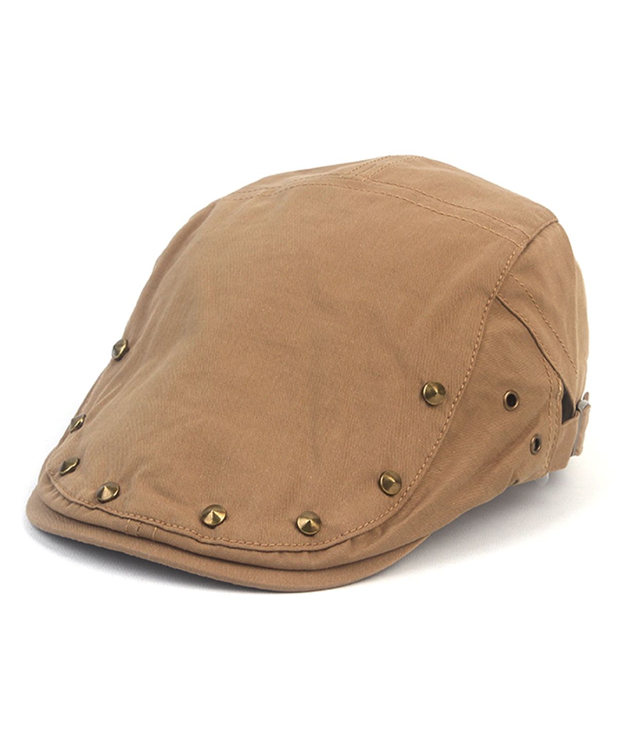 유니버셜 케미스트리(UNIVERSAL CHEMISTRY) Stud Beige Side Belt Huntingcap 헌팅캡
