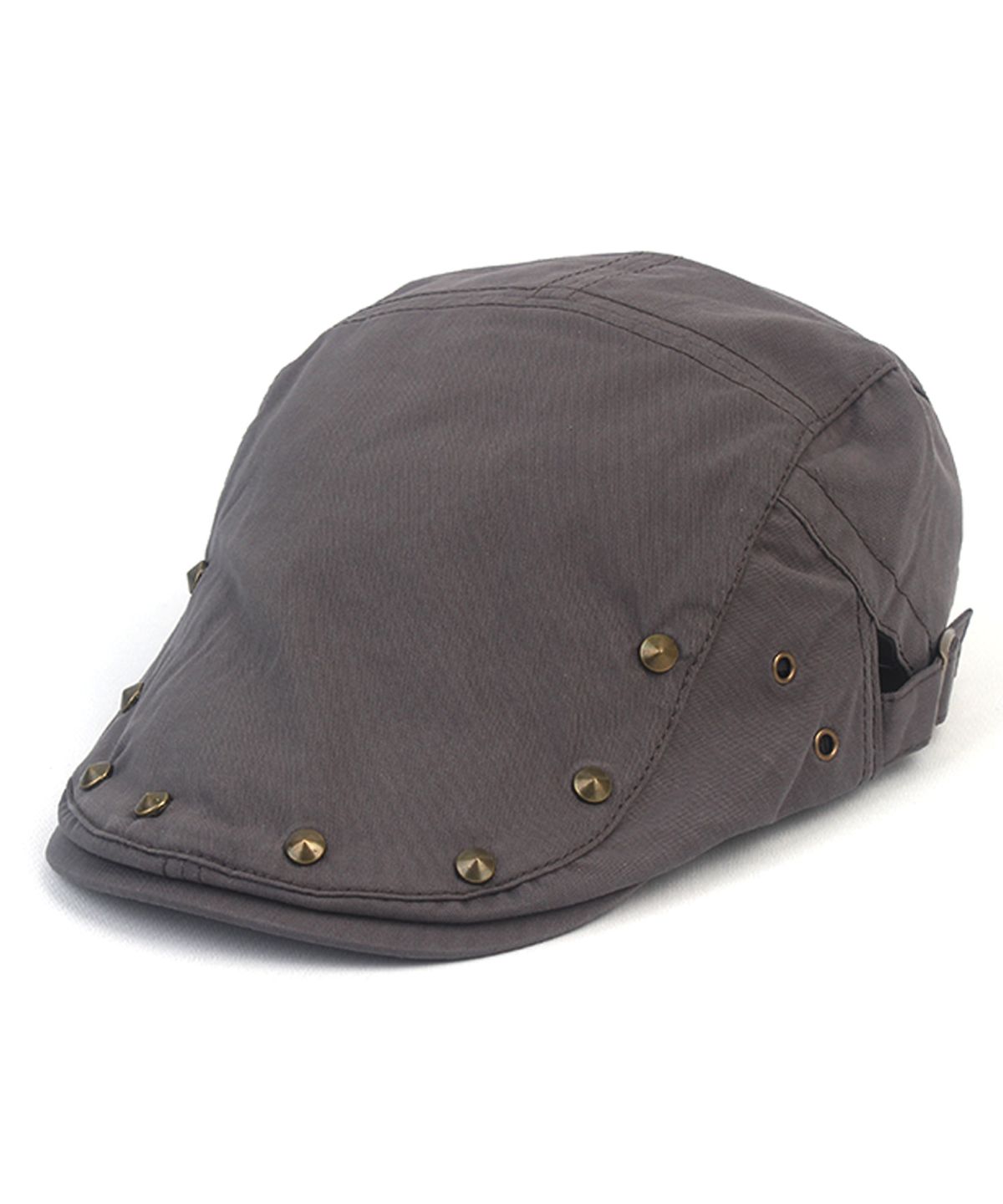유니버셜 케미스트리(UNIVERSAL CHEMISTRY) Stud Gray Side Belt Huntingcap 헌팅캡