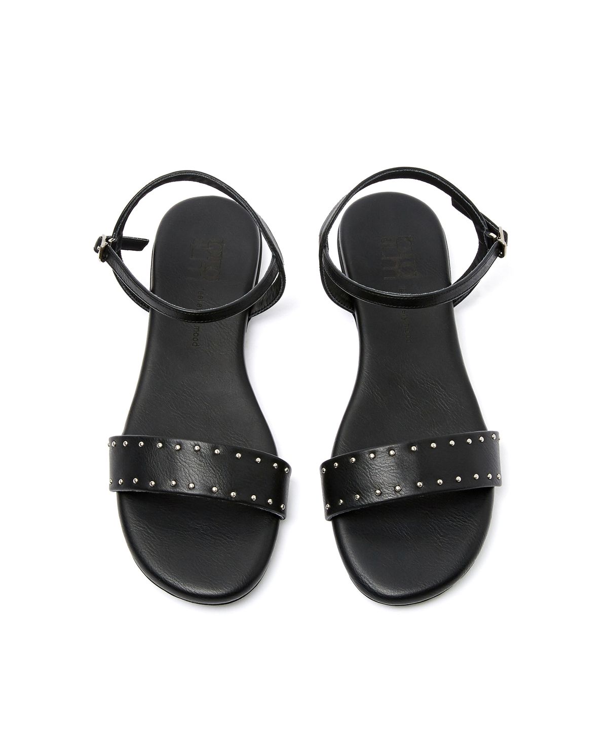 포기무디(FOGGY MOODY) Glow 0026. Studded Sandals - 2colors