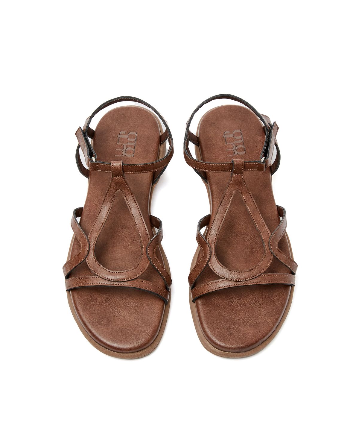 포기무디(FOGGY MOODY) Wavy 0027. Strap Sandals - 3colors