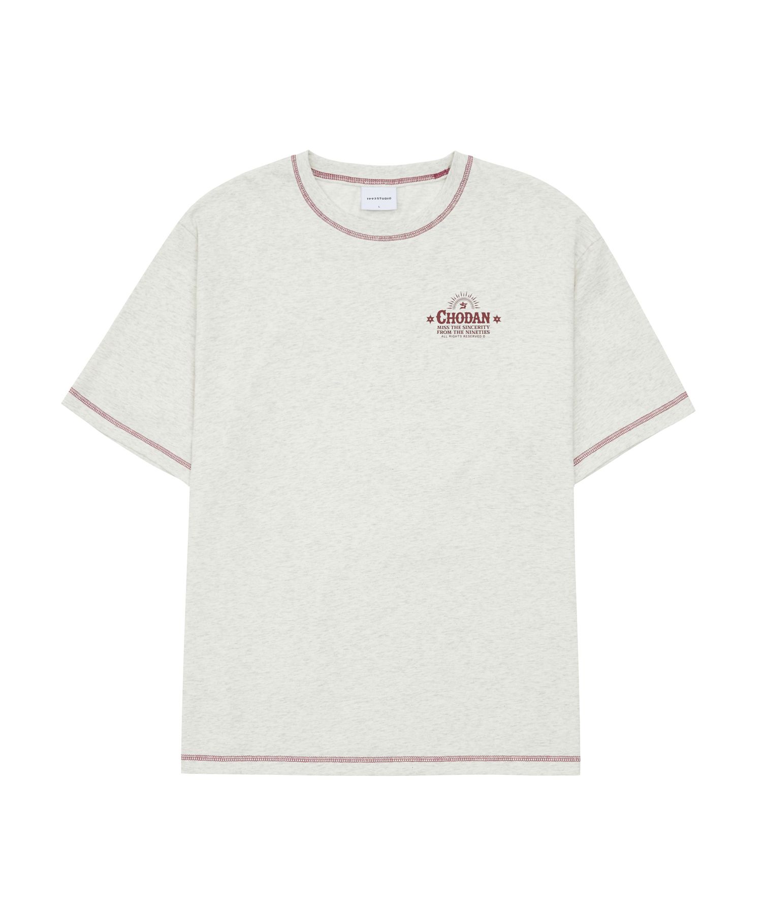 MUSINSA | 1993STUDIO [CHODANx1993Studio] Stitch Color Block