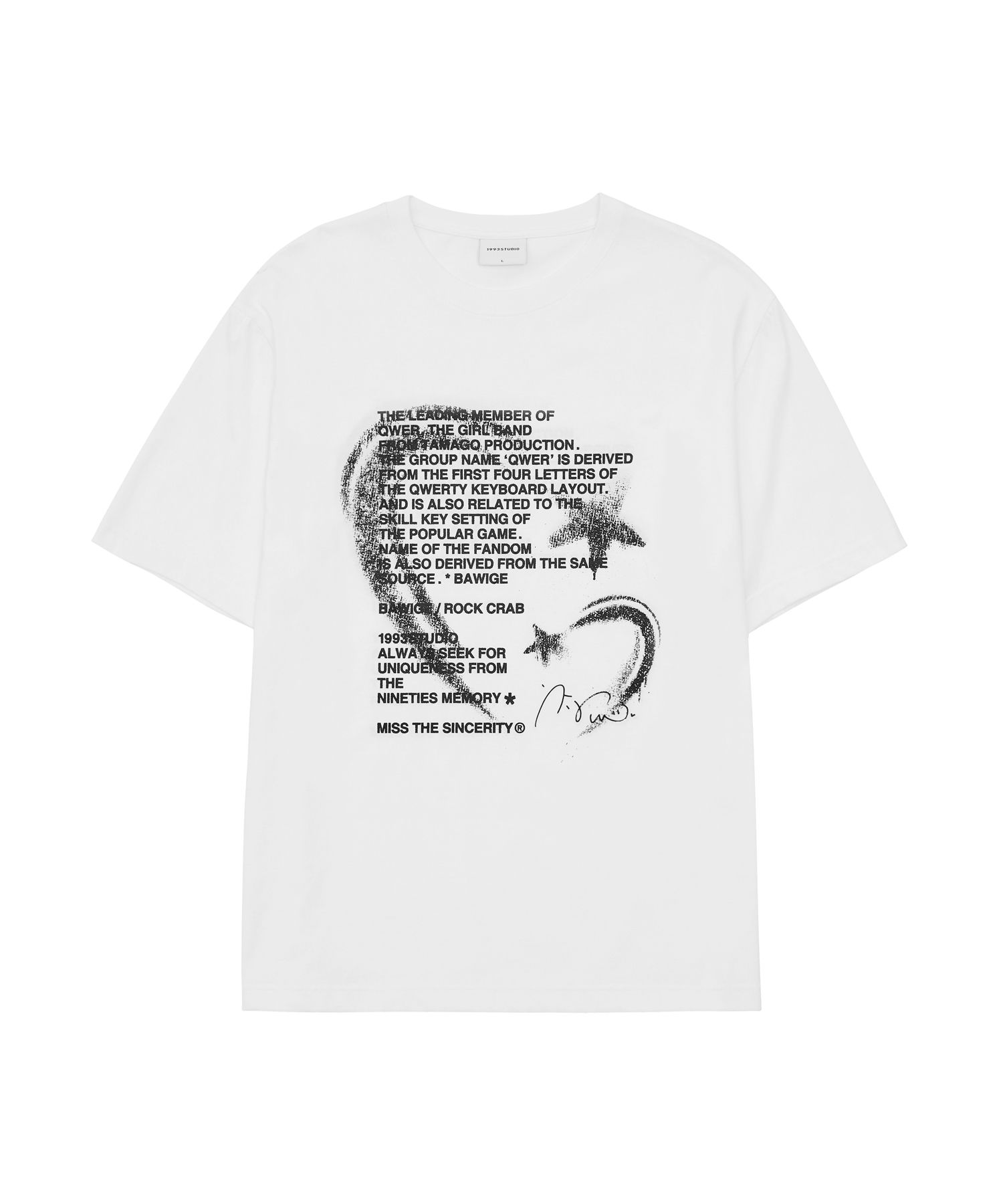 【1993studio】[CHODANx1993Studio] Vintage Spray T-Shirt MUSINSA公式 | 1993STUDIO [CHODANx1993Studio] Vintage Spray T