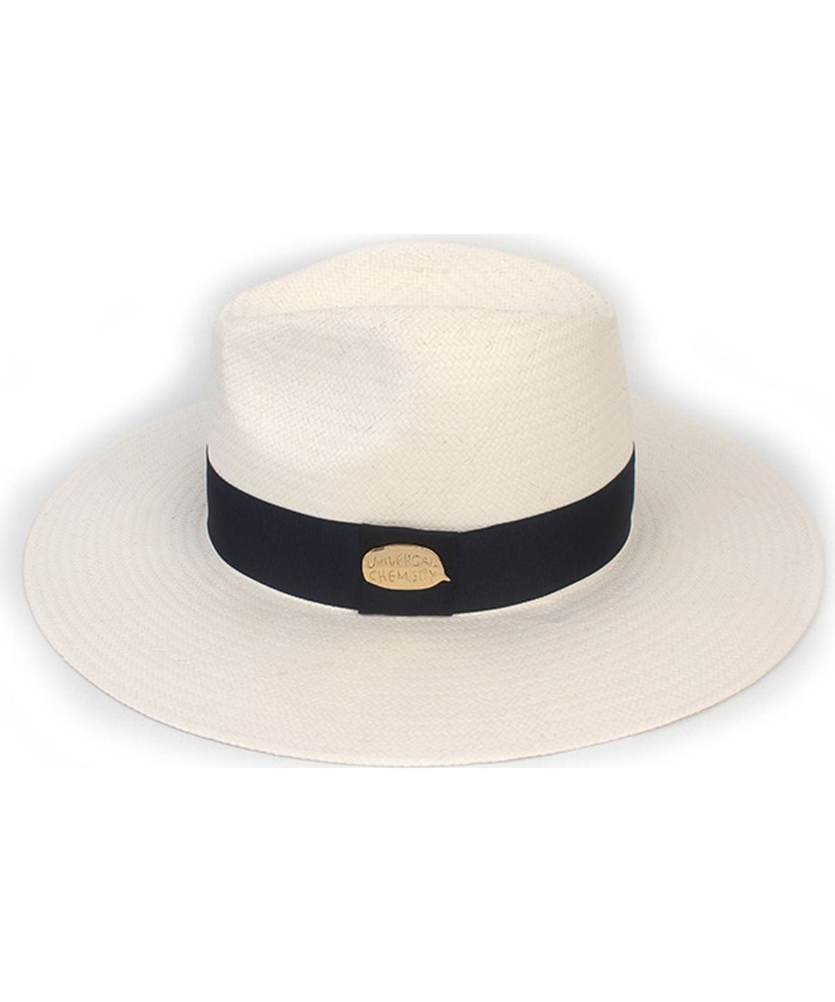 유니버셜 케미스트리(UNIVERSAL CHEMISTRY) Summer Navy Line White Long Fedora 여름페도라