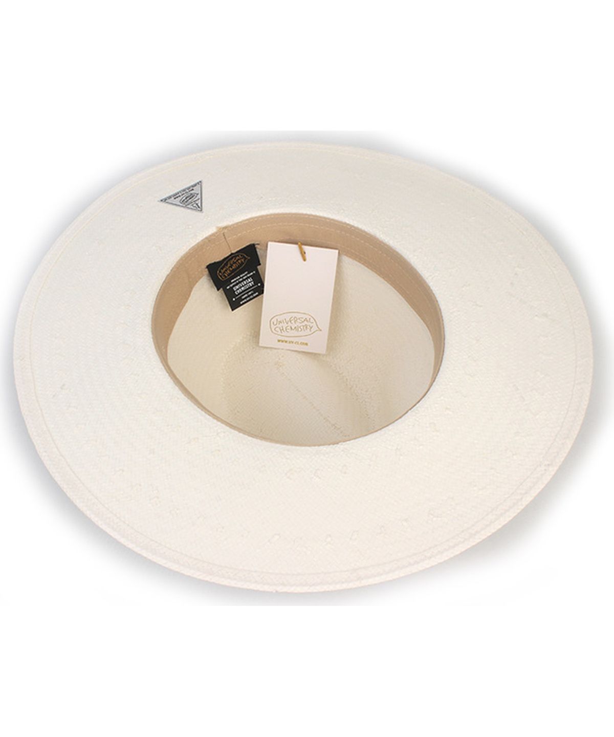 유니버셜 케미스트리(UNIVERSAL CHEMISTRY) Summer Navy Line White Long Fedora 여름페도라