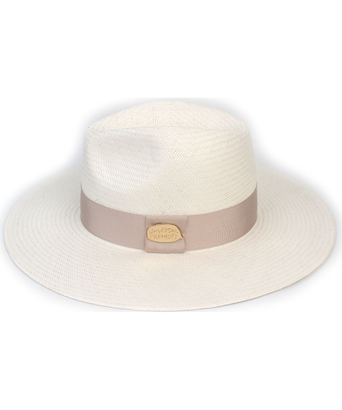 유니버셜 케미스트리(UNIVERSAL CHEMISTRY) Summer Ivory Line White Long Fedora 여름페도라