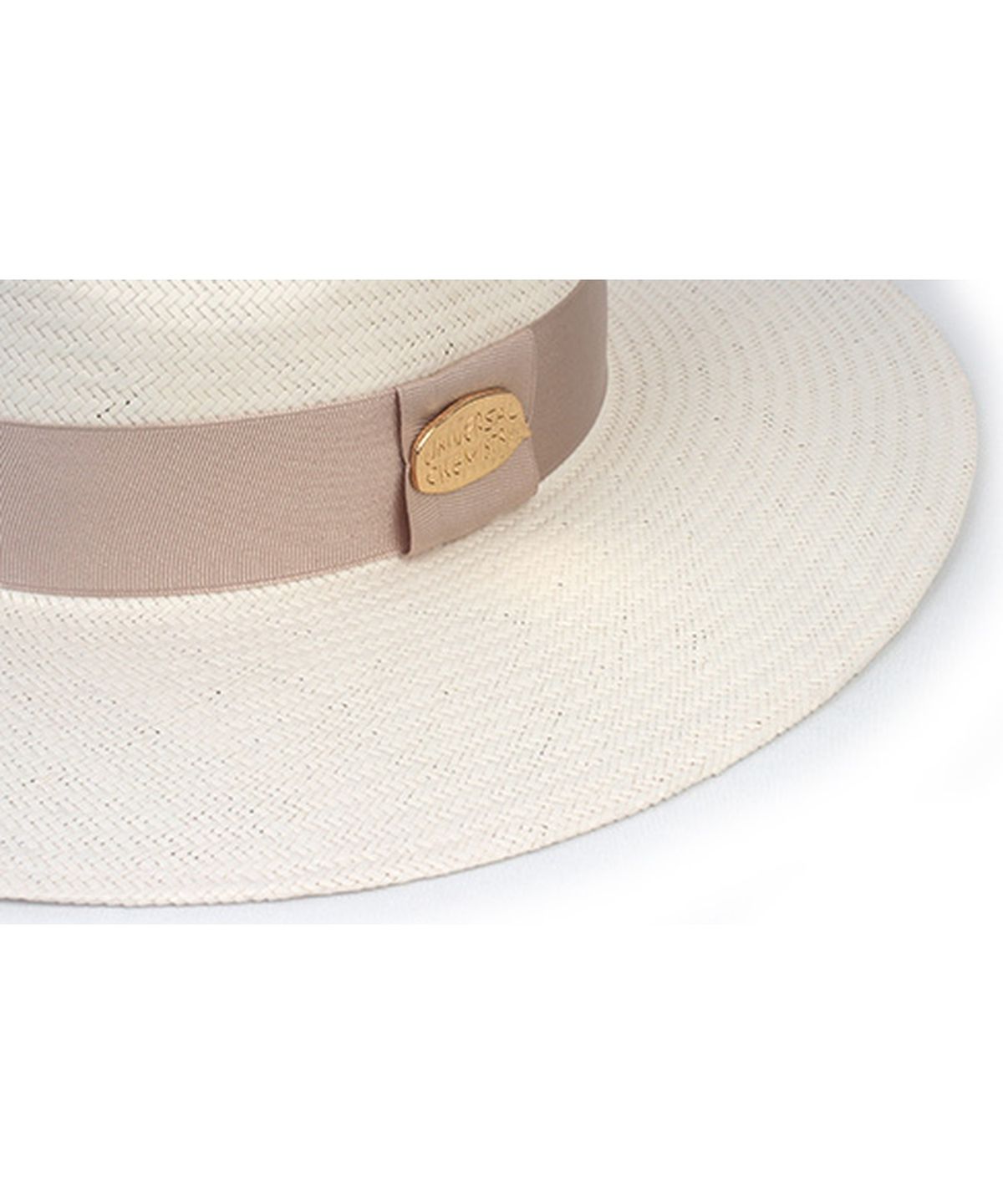 유니버셜 케미스트리(UNIVERSAL CHEMISTRY) Summer Ivory Line White Long Fedora 여름페도라