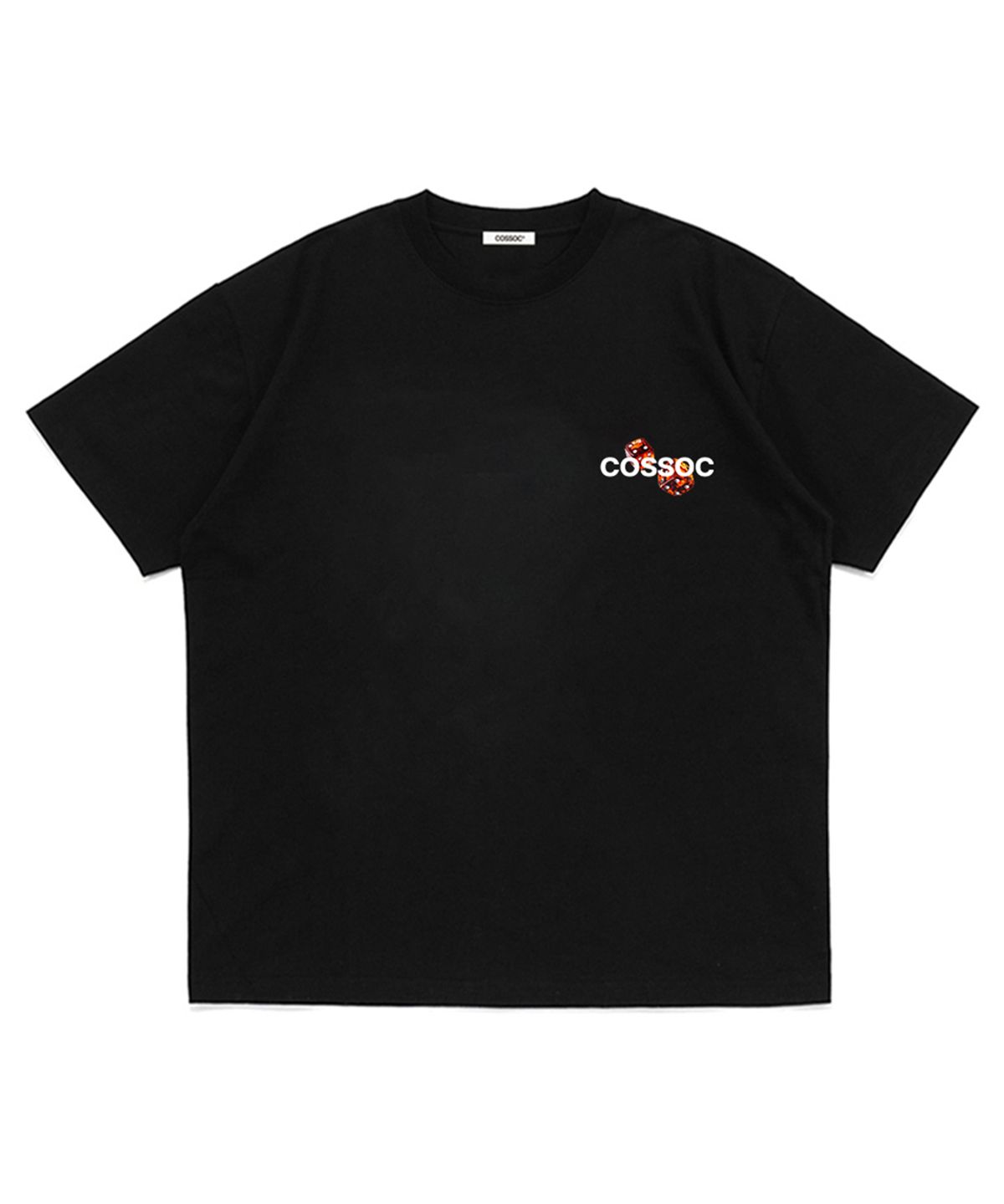 코소(COSO) 주사위 오버 티셔츠 (BLACK)
