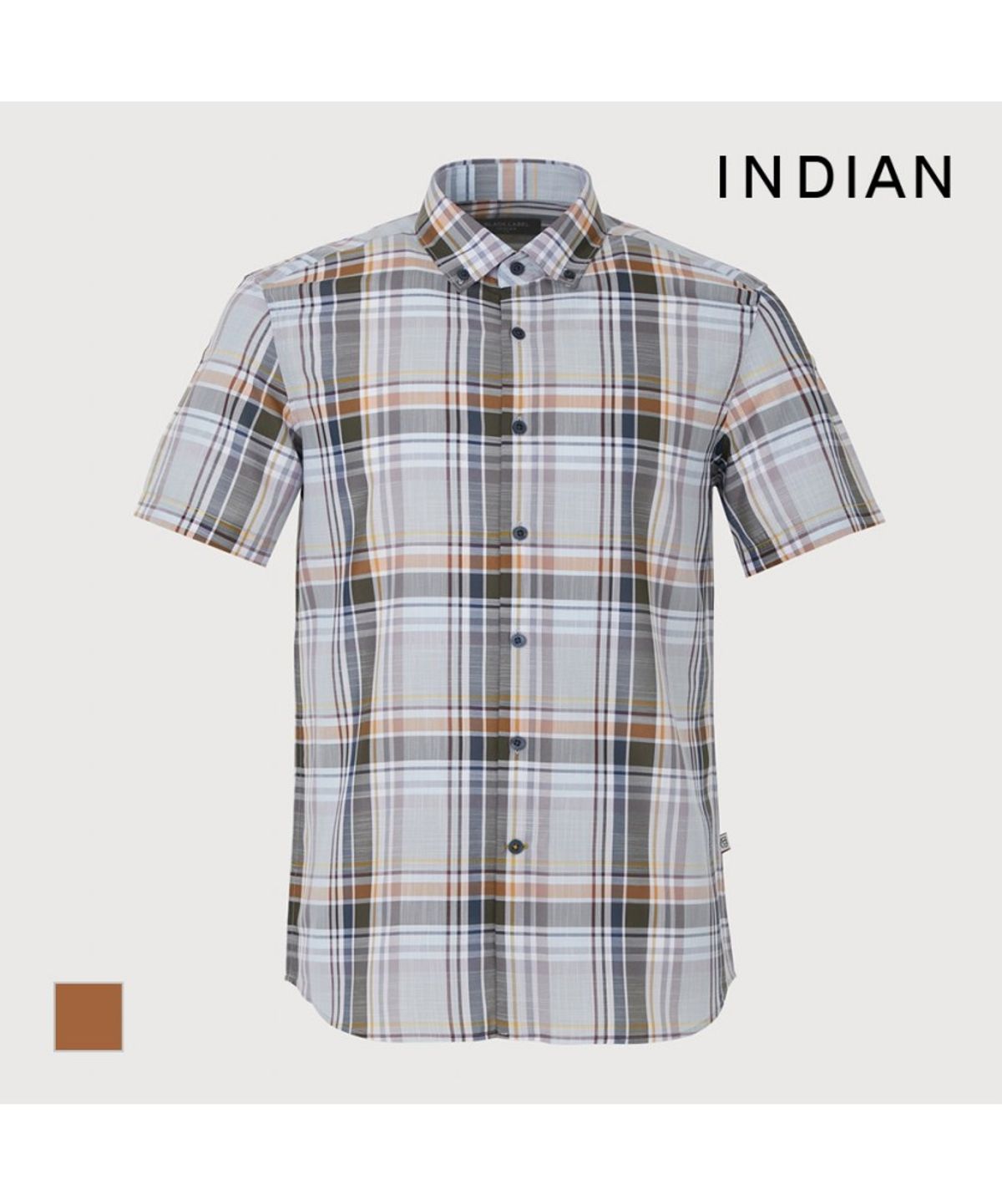 인디안(INDIAN) 미디움 체크셔츠_MIUNS3M3471