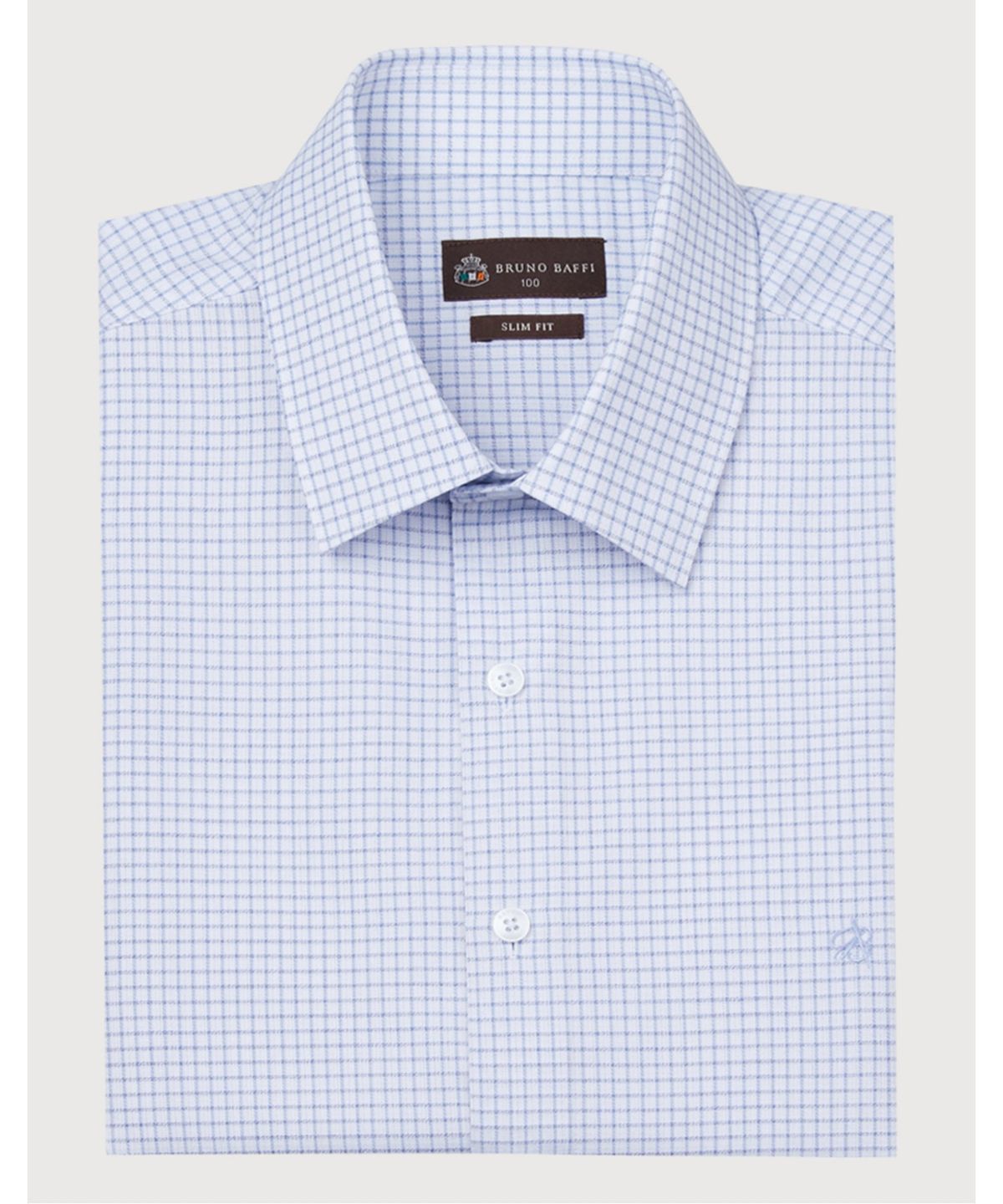 브루노바피(BRUNOBAFFI) 베이직 반팔 드레스셔츠_MANTS3M3261