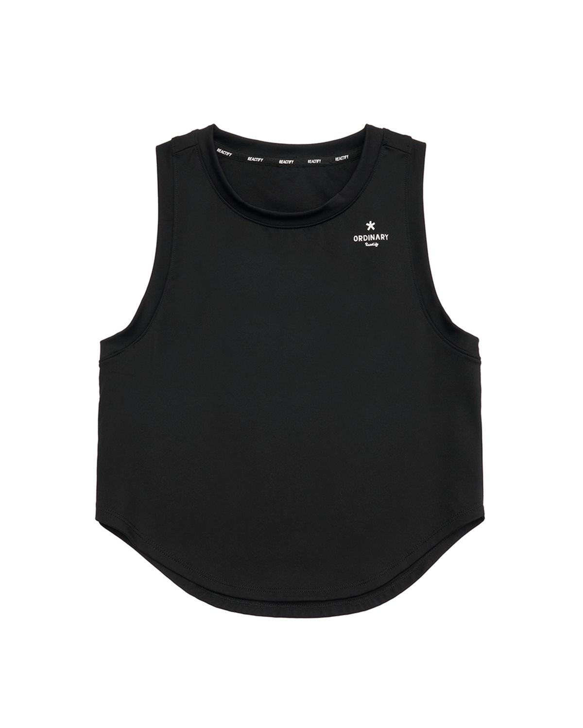 리액티파이(REACTIFY) Womens Logo Sleeveless Black