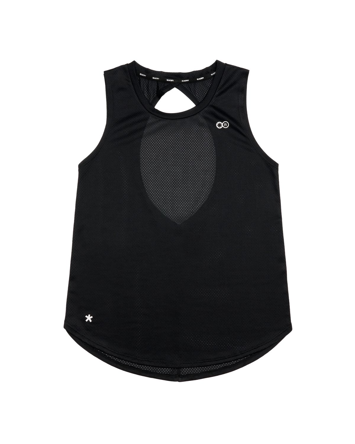리액티파이(REACTIFY) Womens Mesh Singlet Black